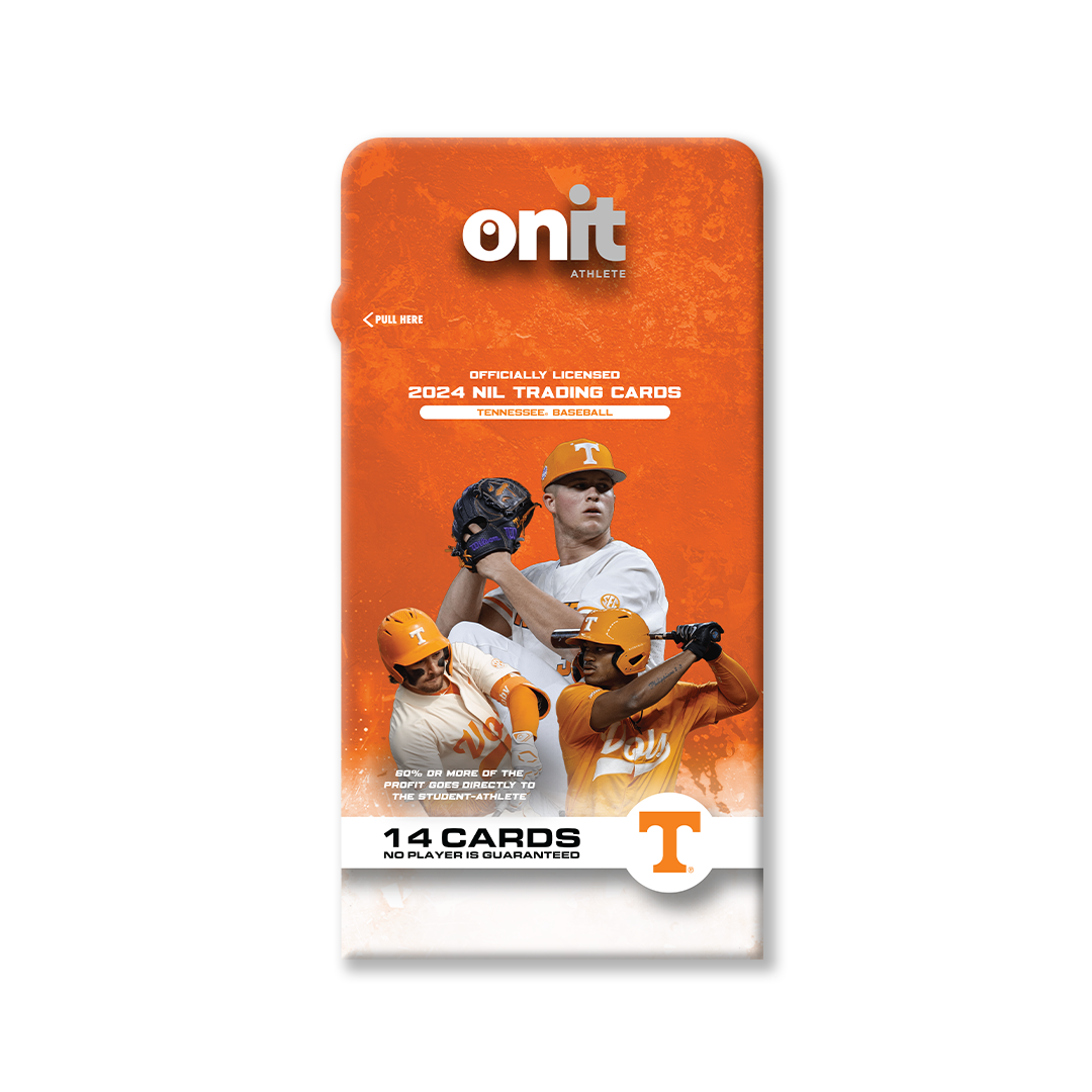 University of Tennessee® NIL Baseball - 2024 Trading Cards - Single Pack