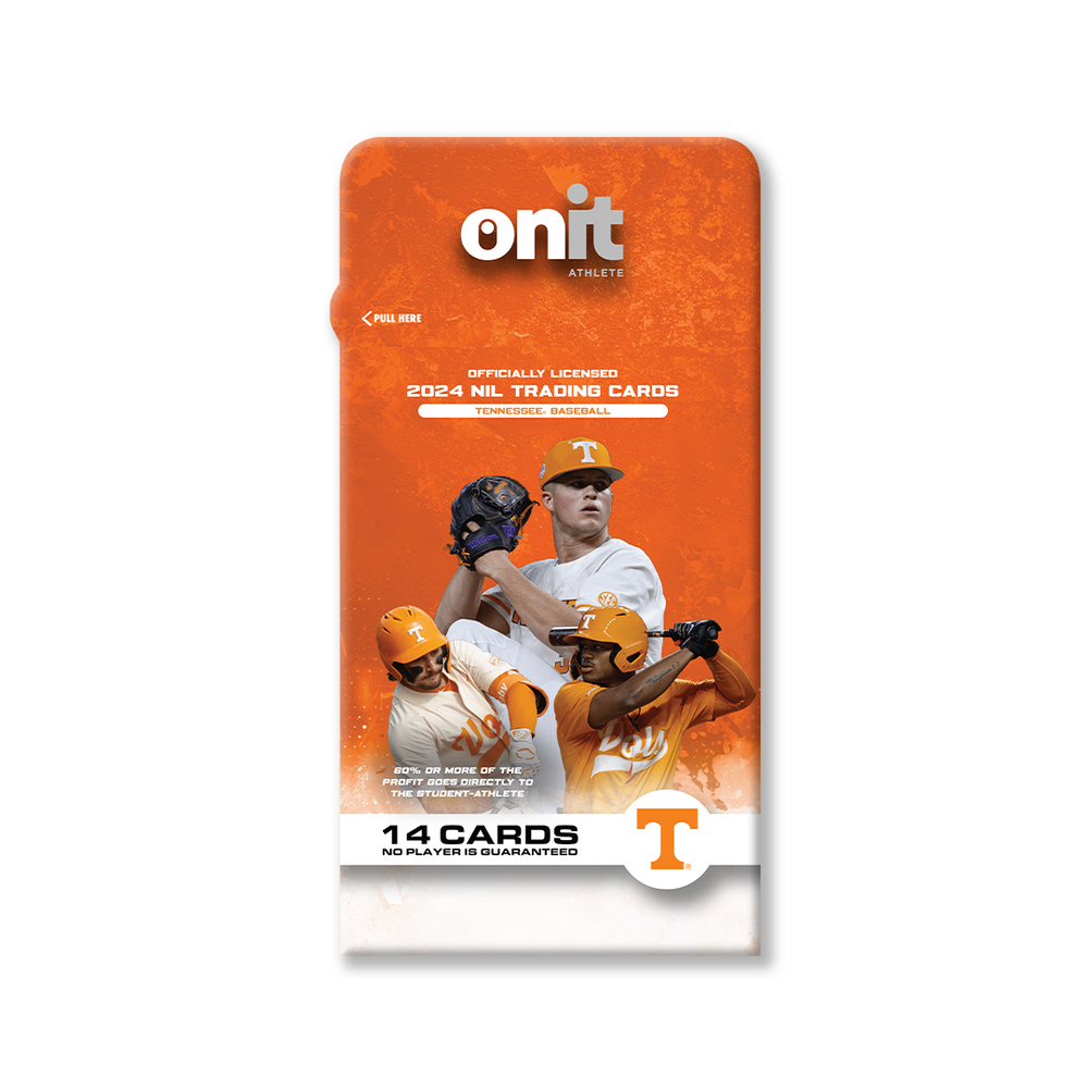 University of Tennessee® NIL Baseball 2024 Trading Cards Single Pa