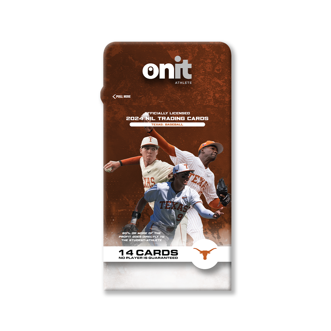The University of Texas® NIL 2024 Baseball Trading Cards - Single Pack