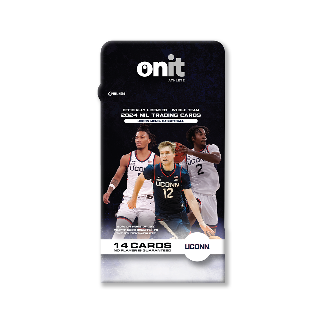 UConn® NIL Men's Basketball - 2023-24 Signature Trading Cards - Single Pack