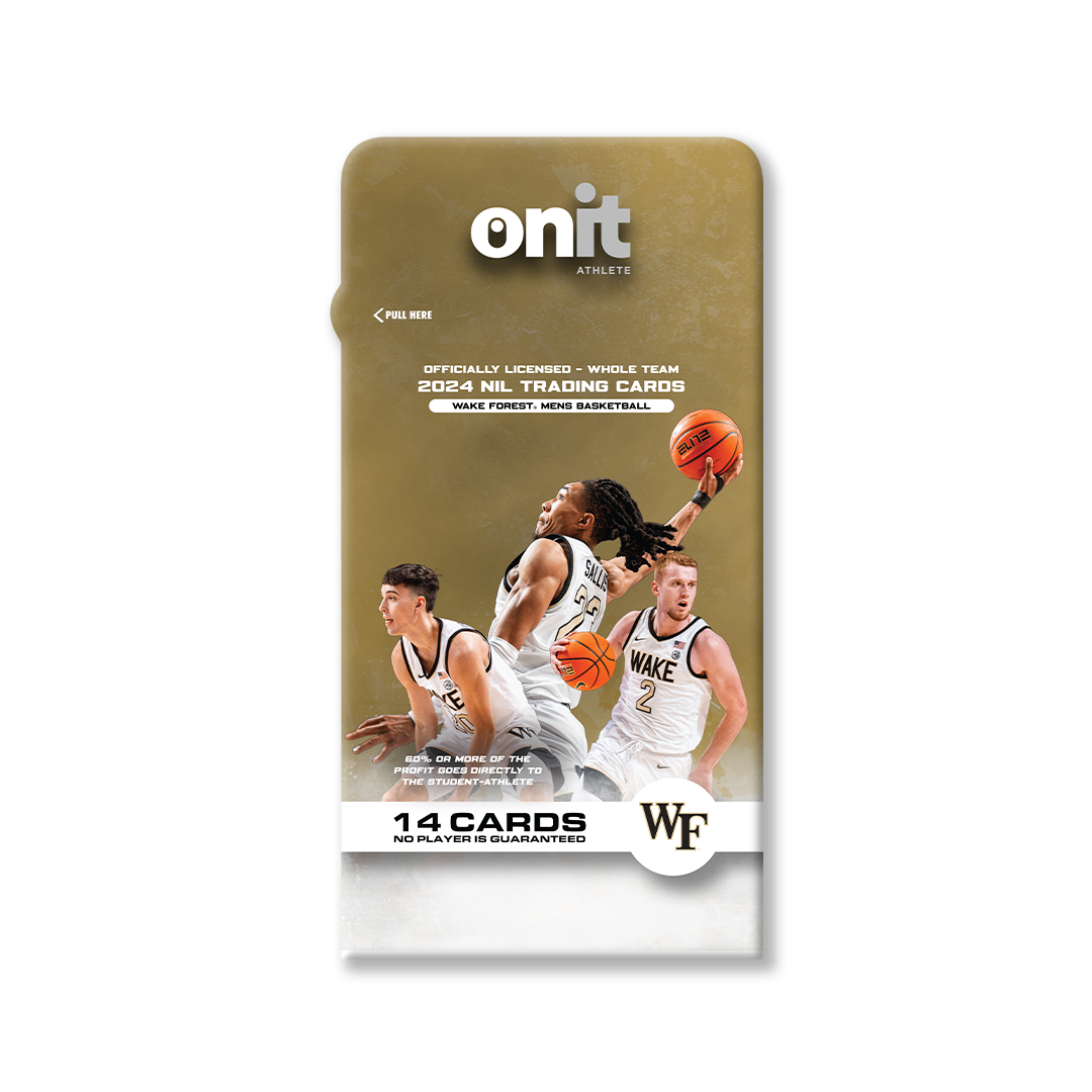 Wake Forest University® NIL Men's Basketball - 2023-24 Signature Trading Cards - Single Pack