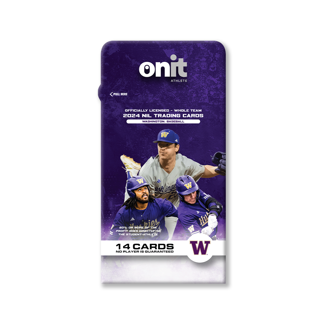 University of Washington® NIL Baseball - 2024 Trading Cards - Single Pack