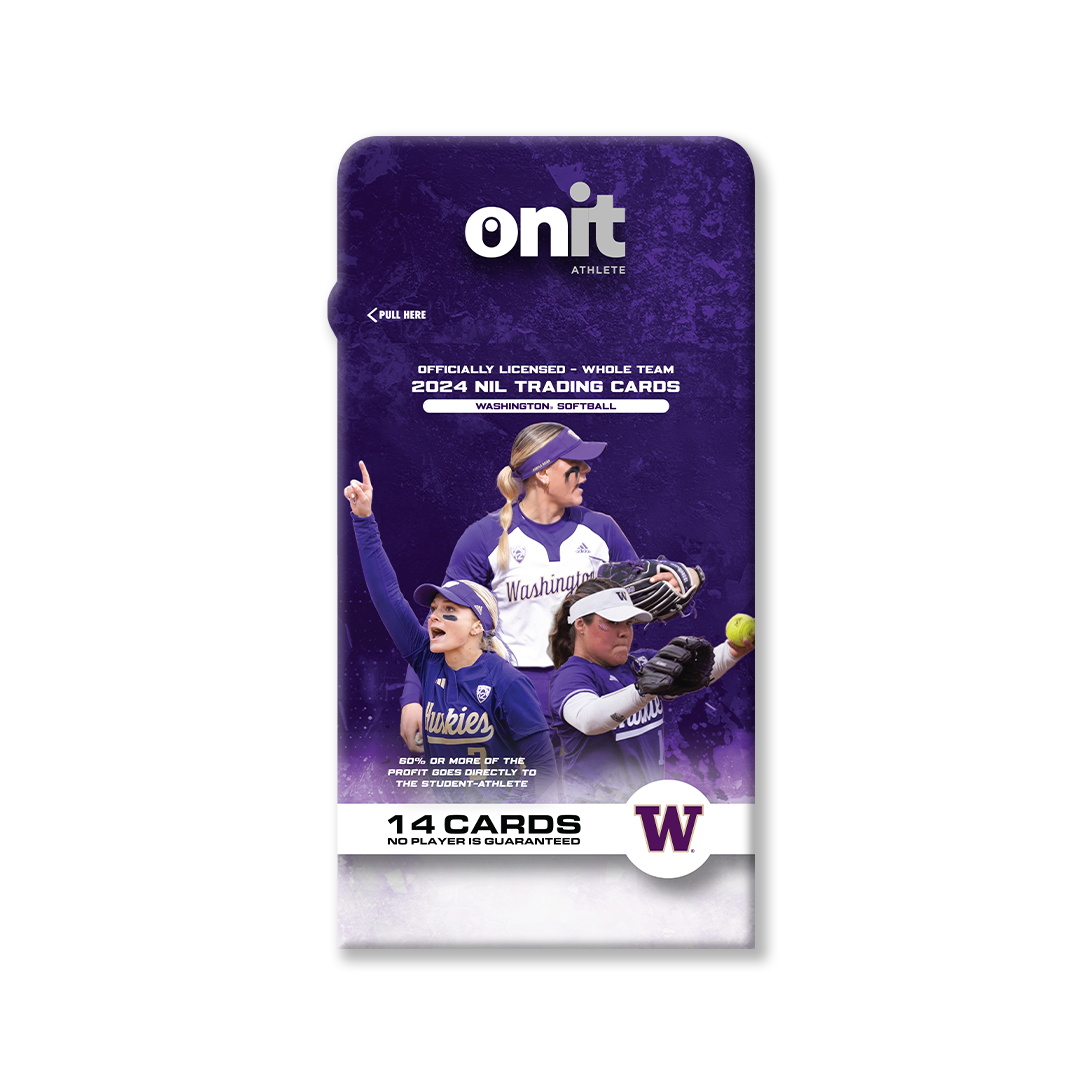 University of Washington® NIL Women's Softball - 2024 Trading Cards - Single Pack