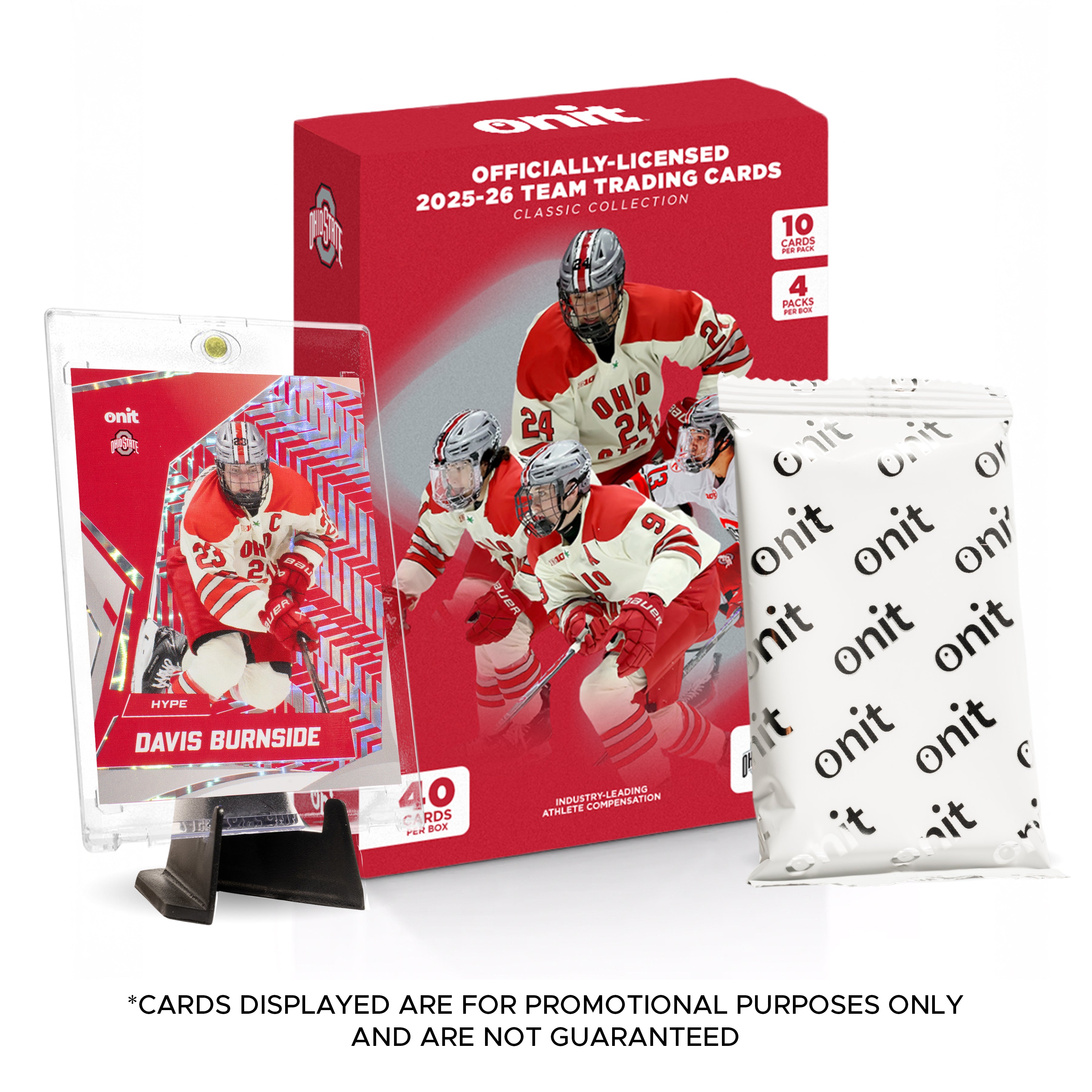 The Ohio State University Men's Hockey 2025-26 Trading Cards - Value Box