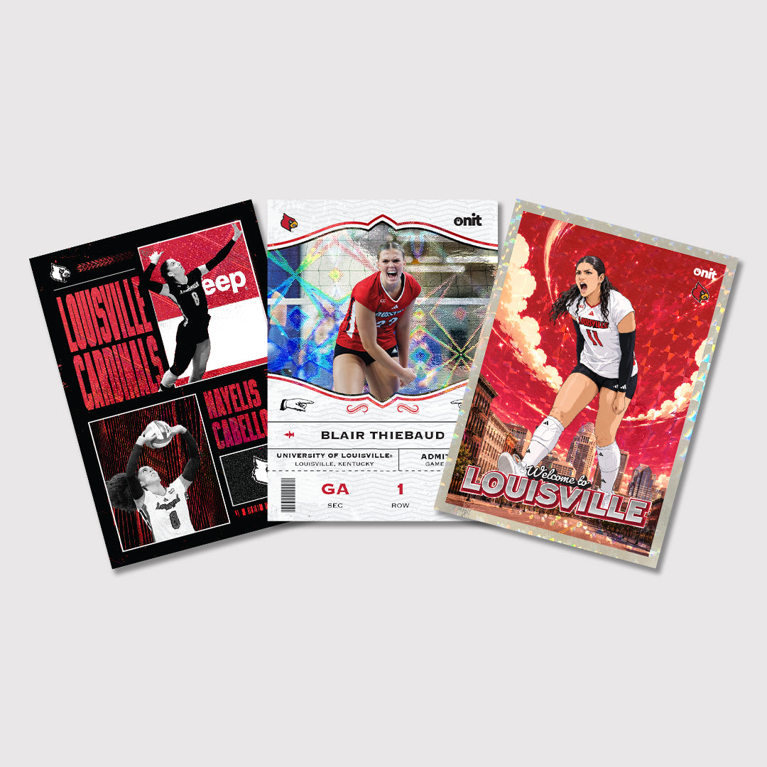 University of Louisville Volleyball 2026 Team Trading Cards
