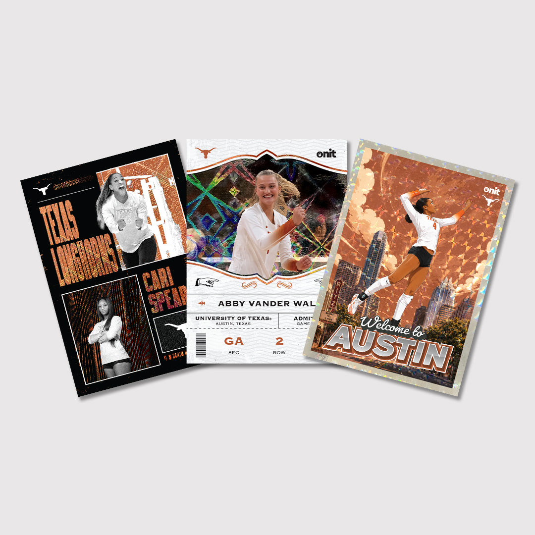 University of Texas Volleyball 2026 Team Trading Cards