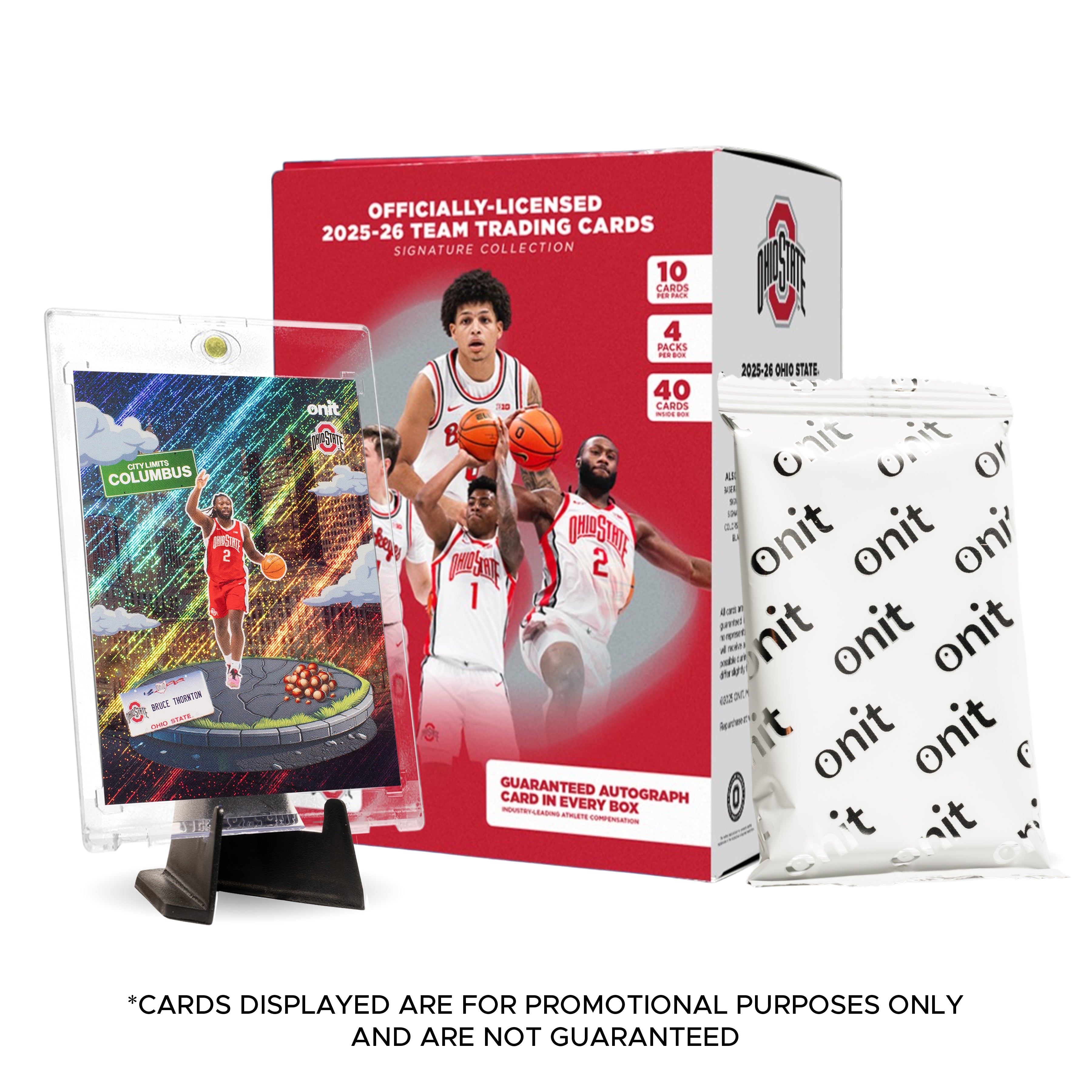 The Ohio State University Men's Basketball 2025-26 Trading Cards - Platinum Box (Guaranteed Autograph)