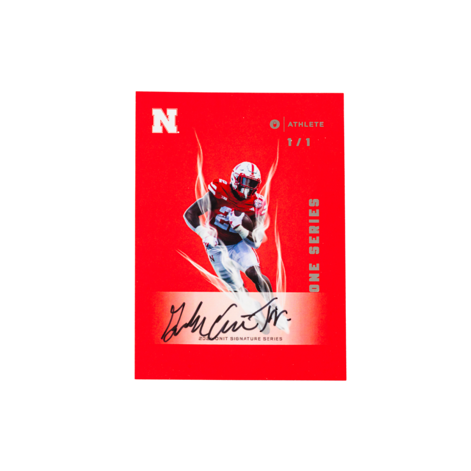 University of Nebraska® 2024 Football - Platinum Box with Guaranteed Autograph