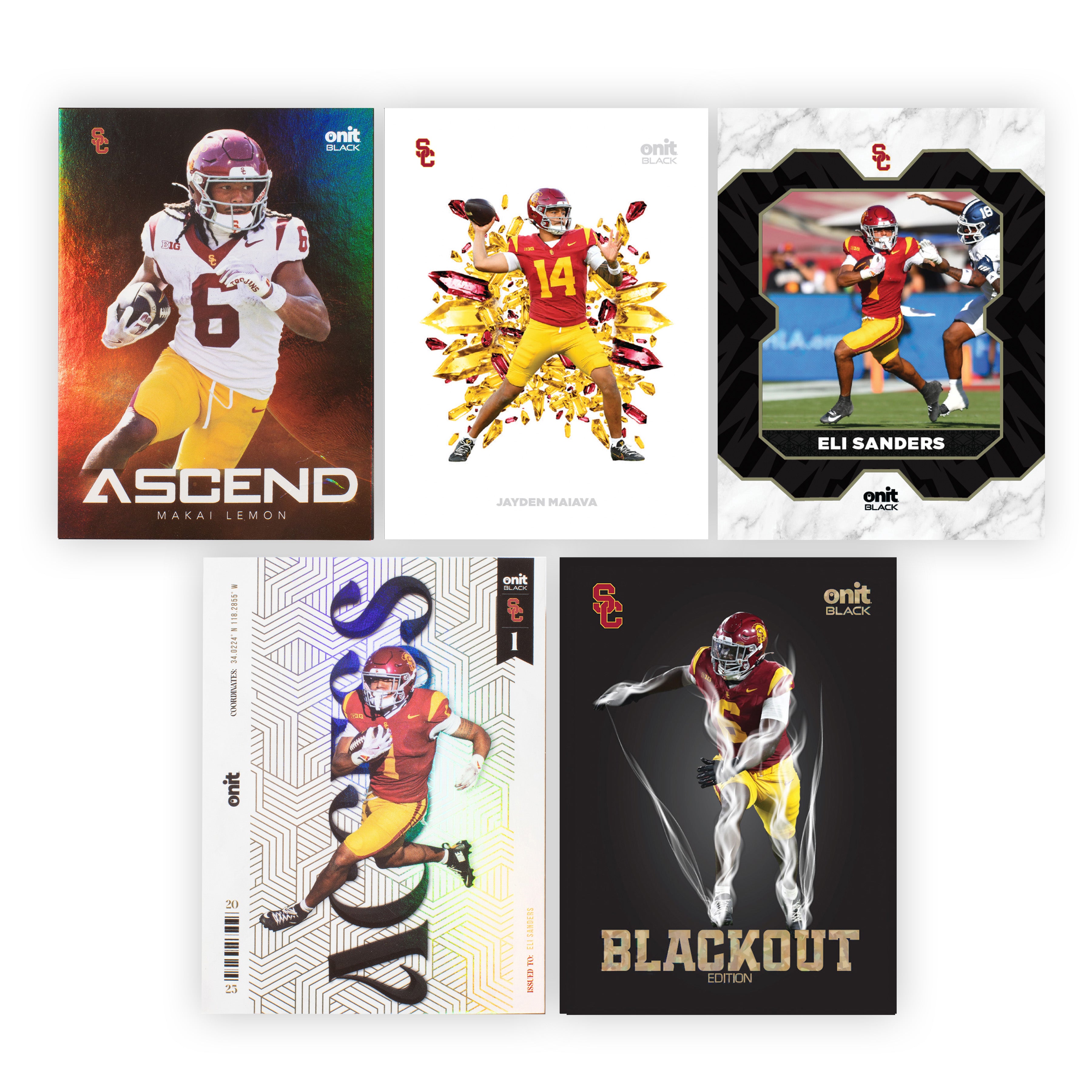 University of Southern California Football 2025 ONIT Black