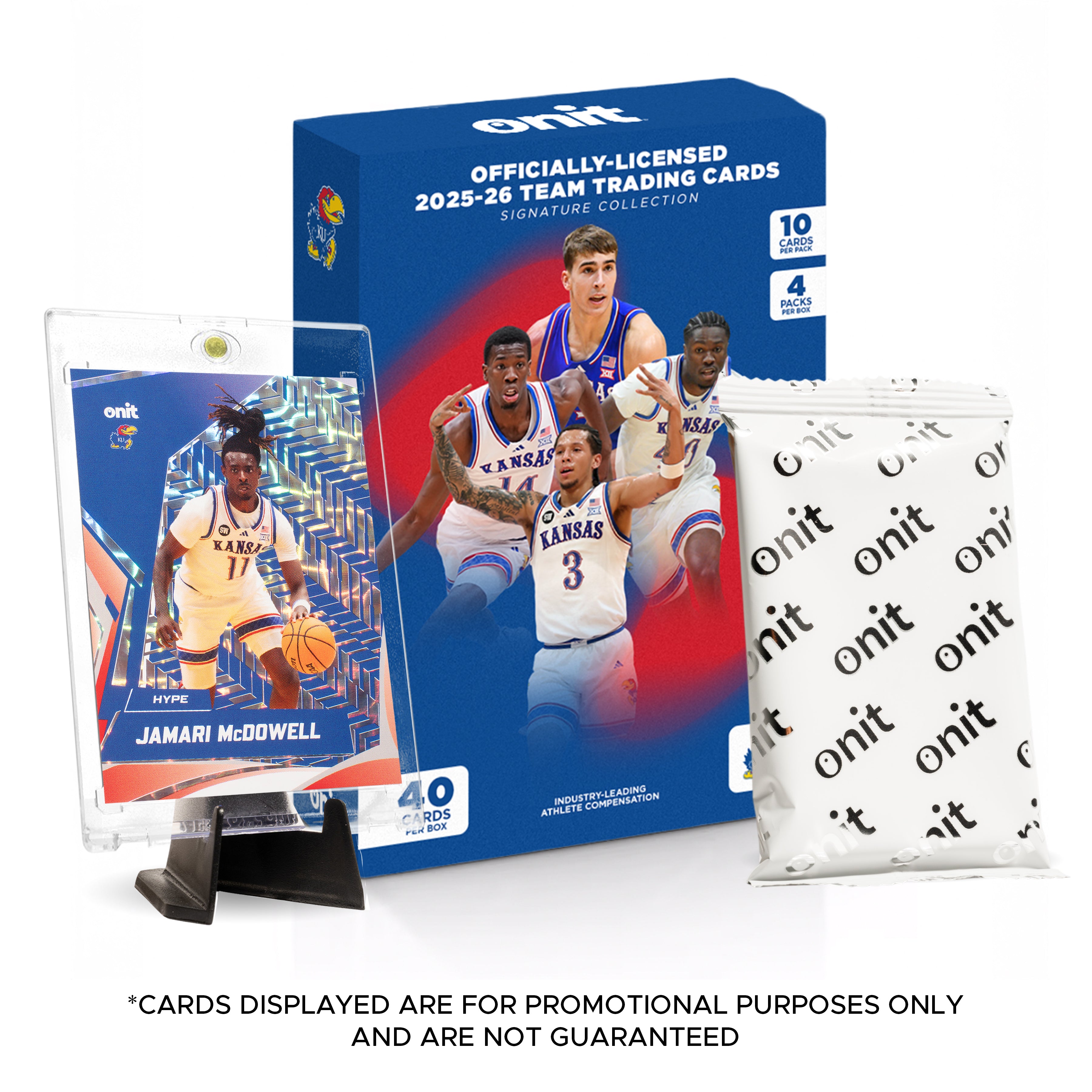 University of Kansas Men's Basketball 2025-26 Trading Cards - Value Box