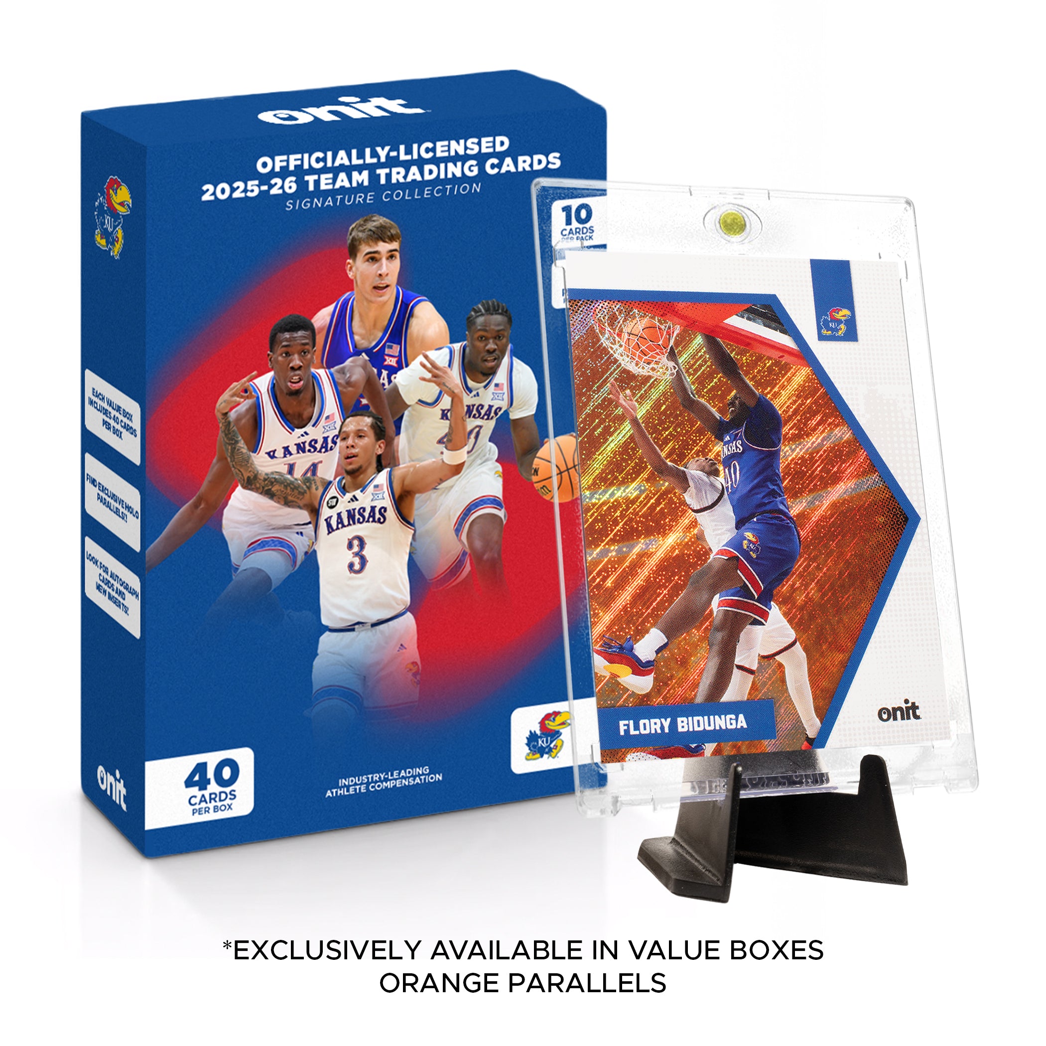 University of Kansas Men's Basketball 2025-26 Trading Cards - Value Box