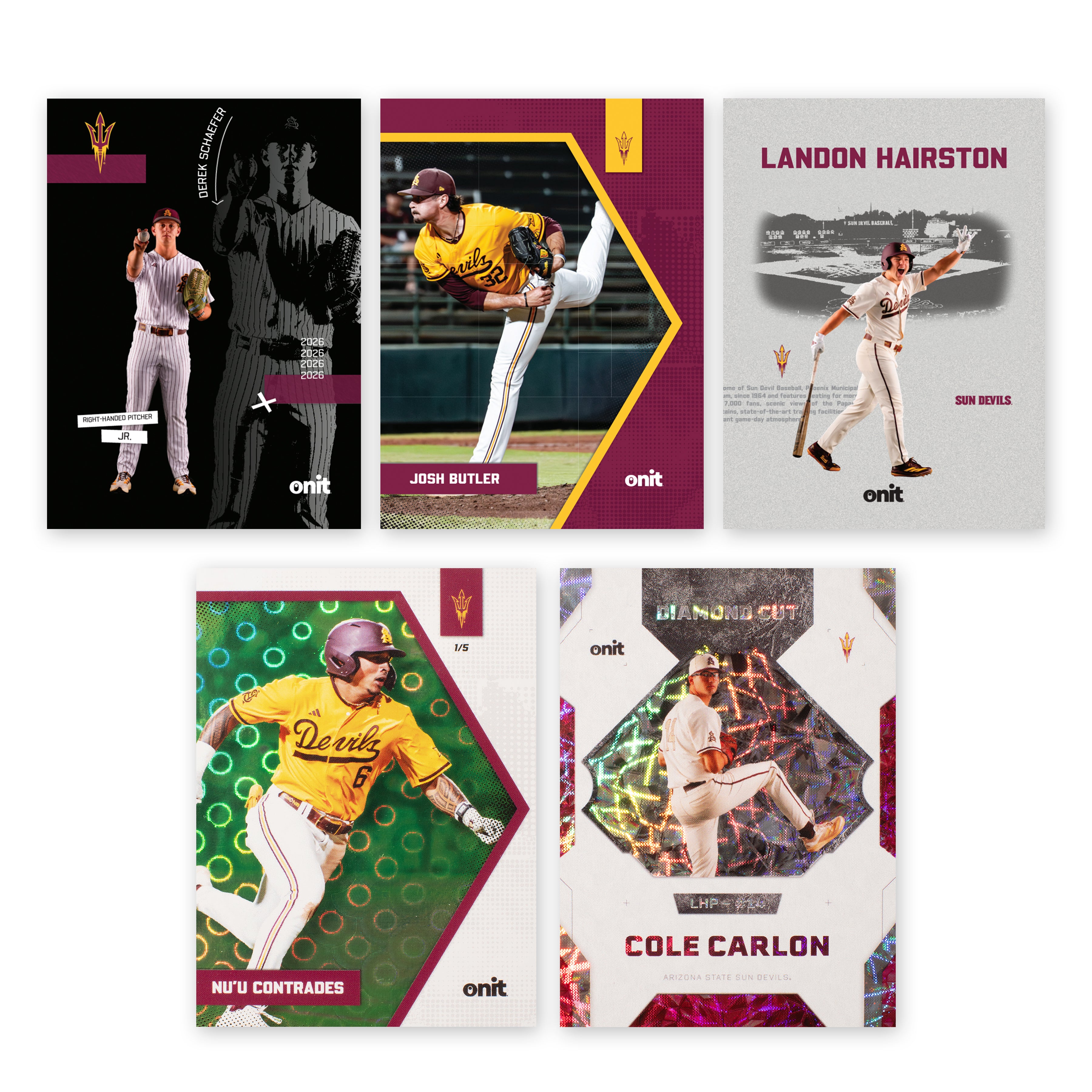Arizona State University Baseball 2026 Trading Cards