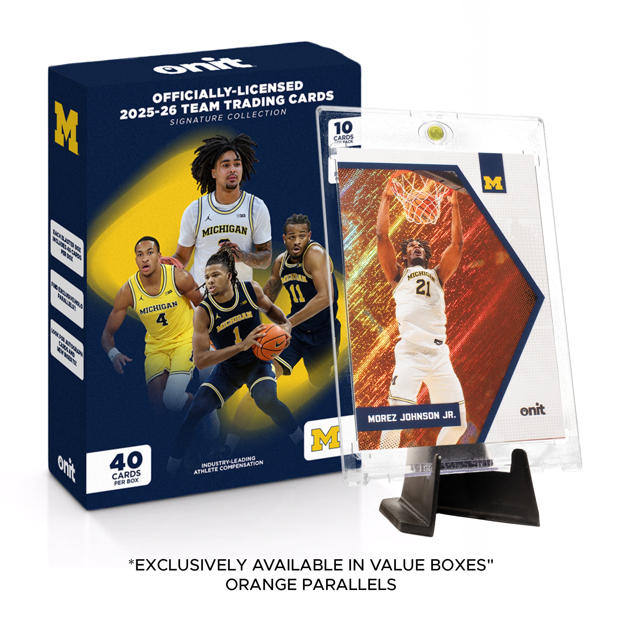 University of Michigan Men's Basketball 2025-26 Trading Cards - Value Box