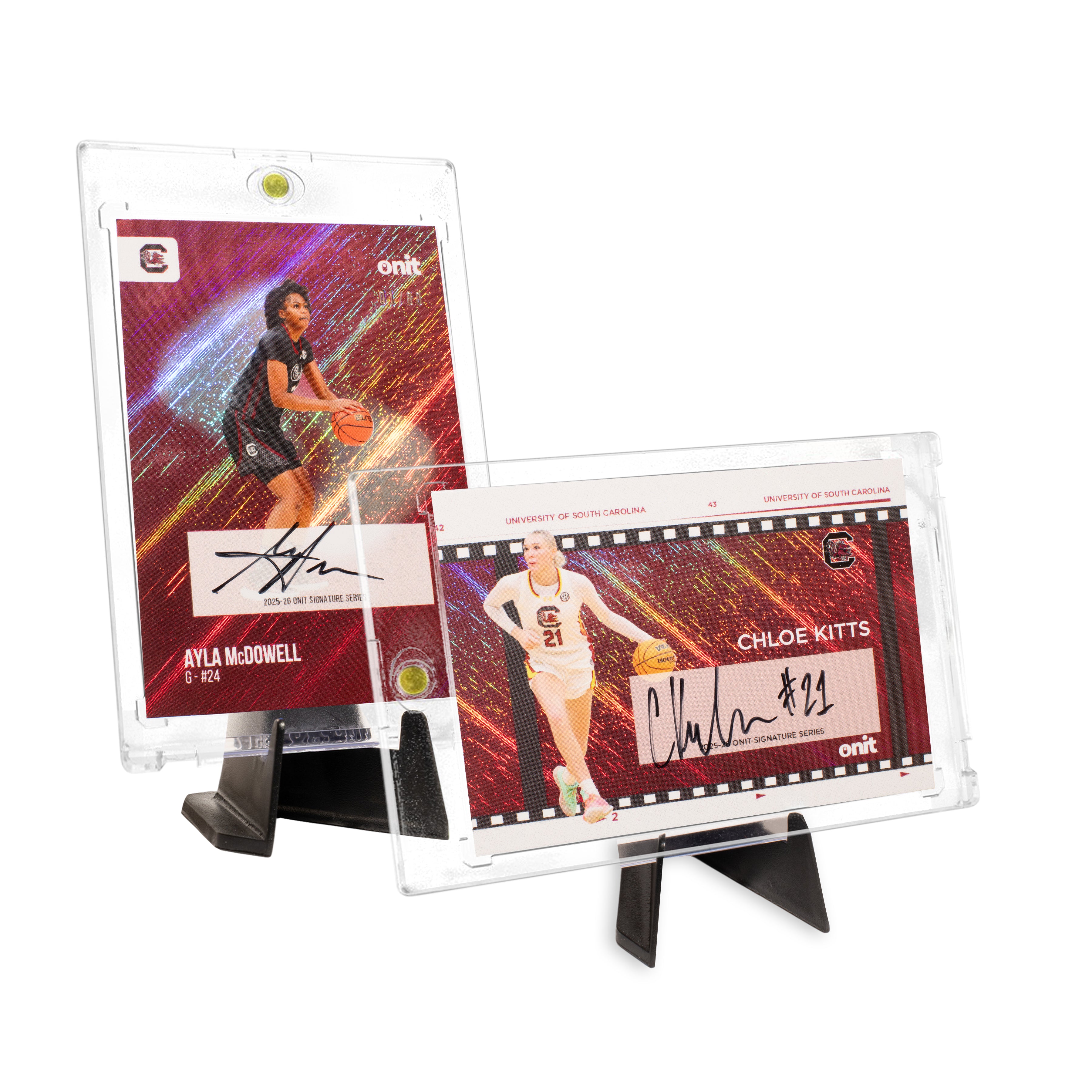 University of South Carolina Women's Basketball 2025-26 Trading Cards - Platinum Box (Guaranteed Autograph)