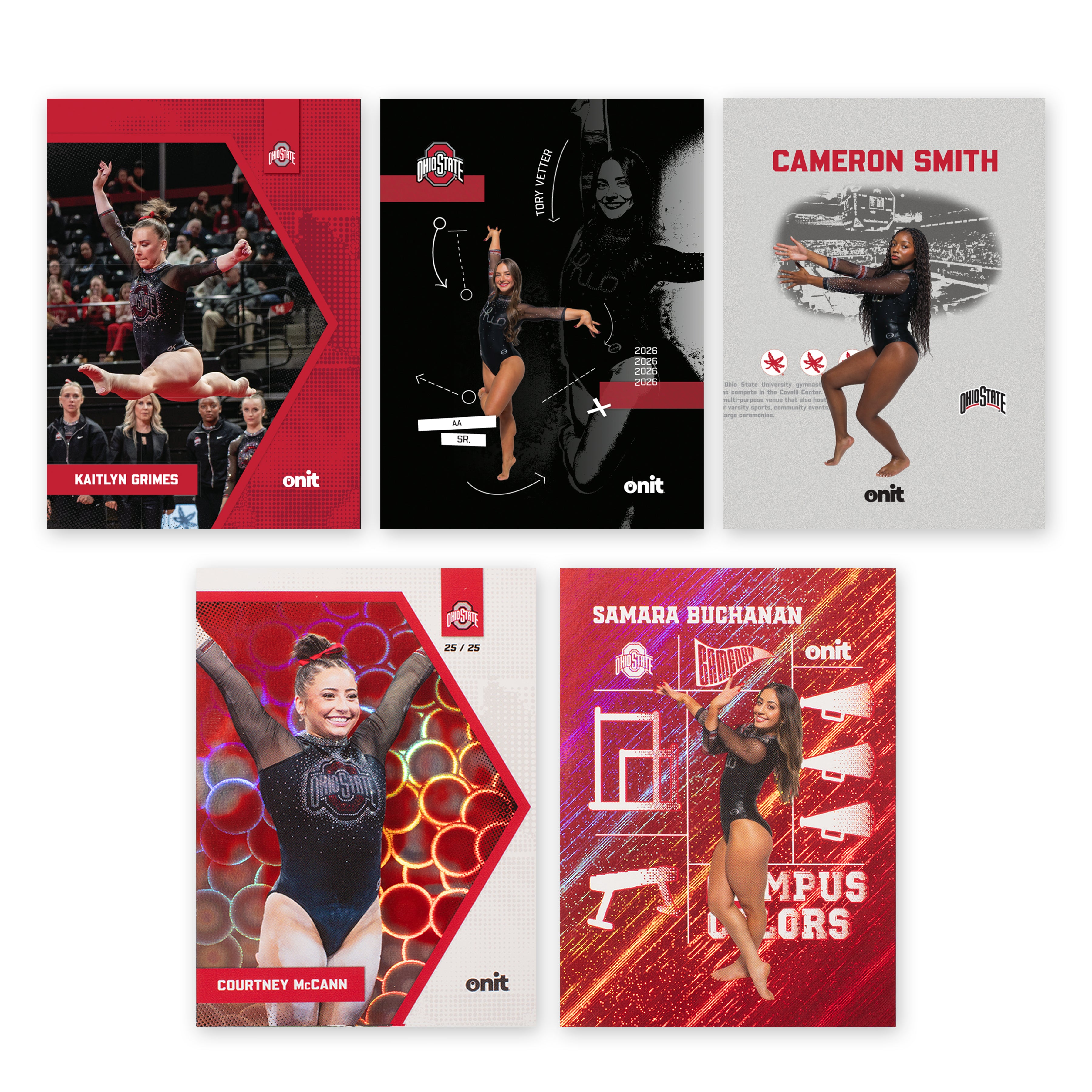The Ohio State University Gymnastics 2025-26 Trading Cards - Platinum Box (Guaranteed Autograph)