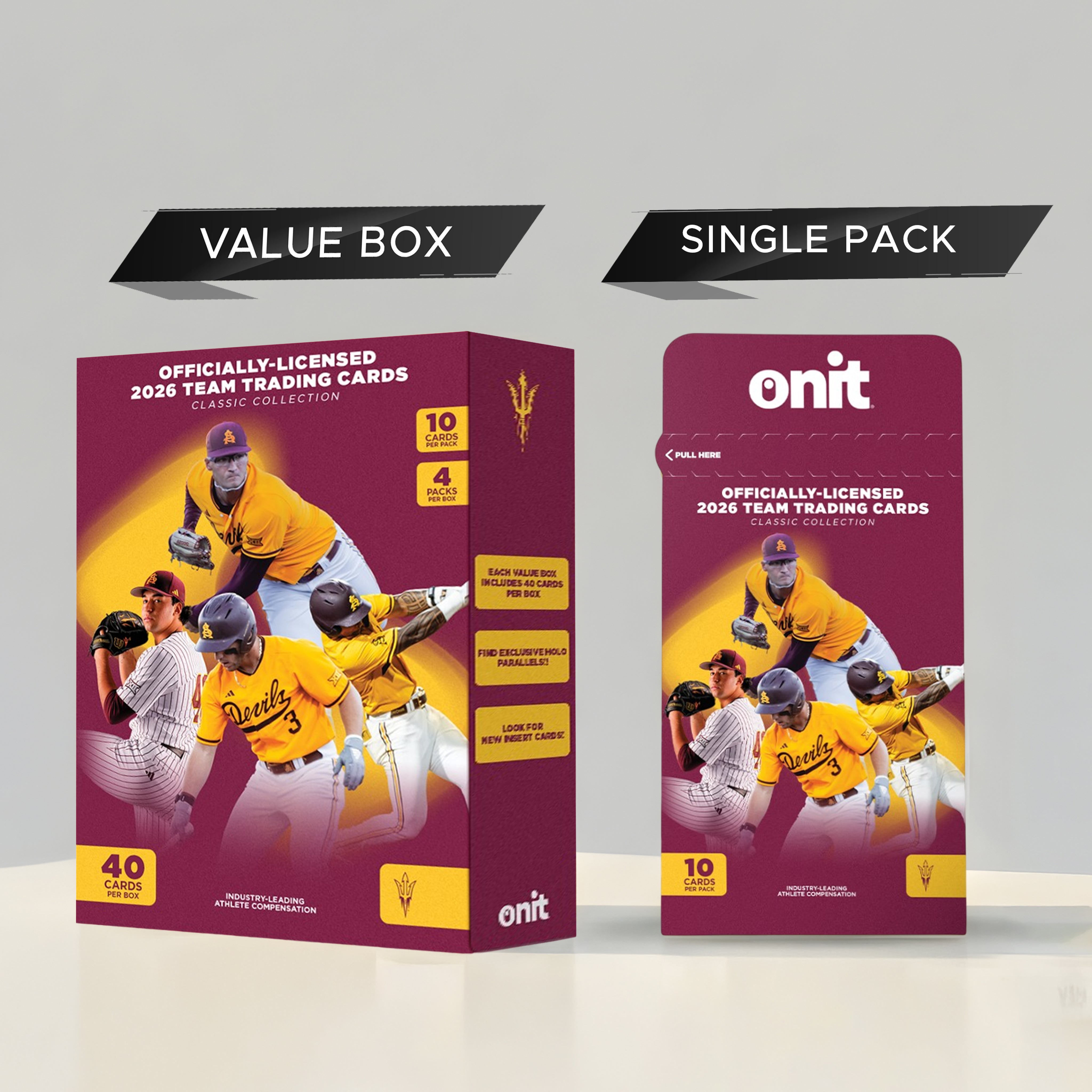 Arizona State University Baseball 2026 Trading Cards