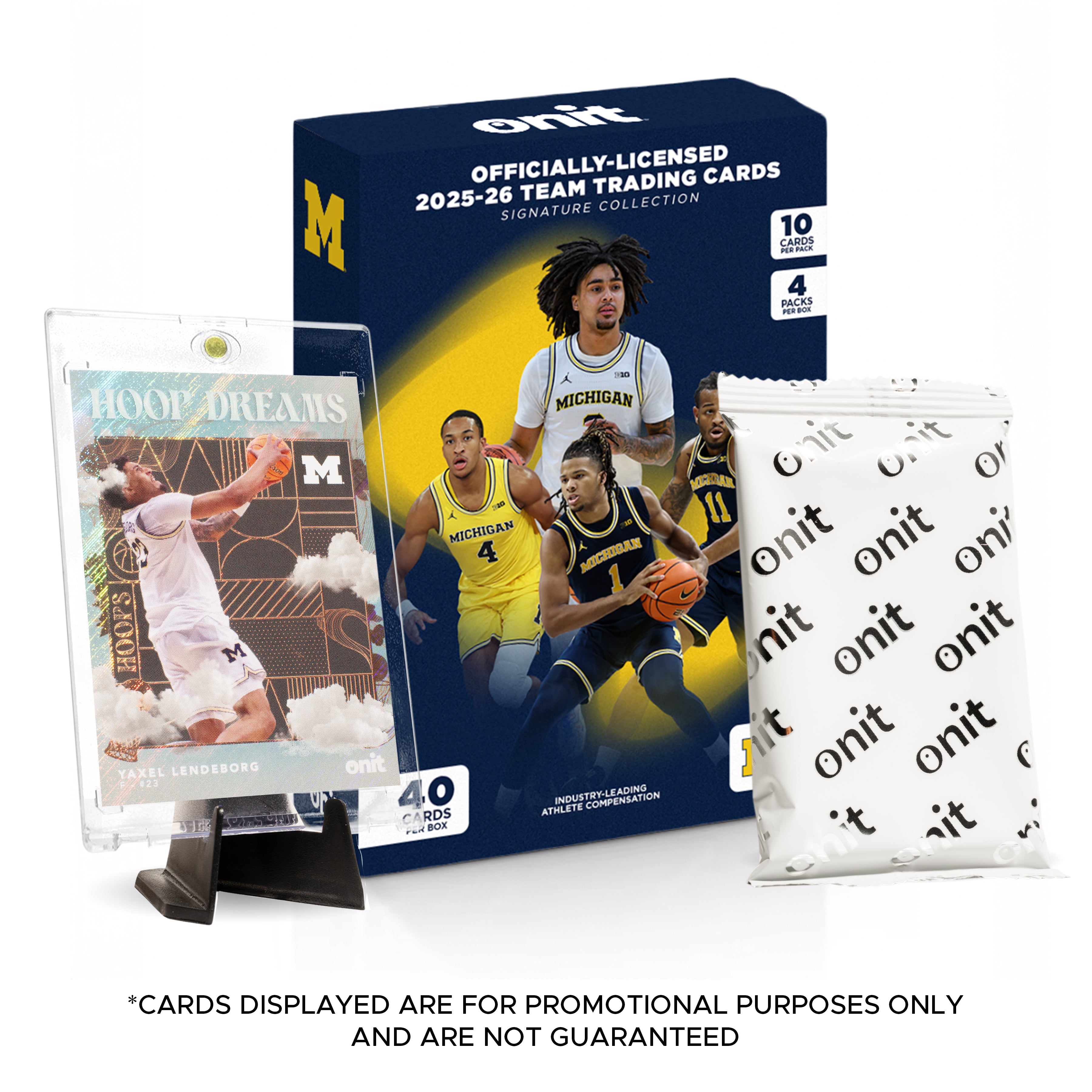 University of Michigan Men's Basketball 2025-26 Trading Cards - Value Box