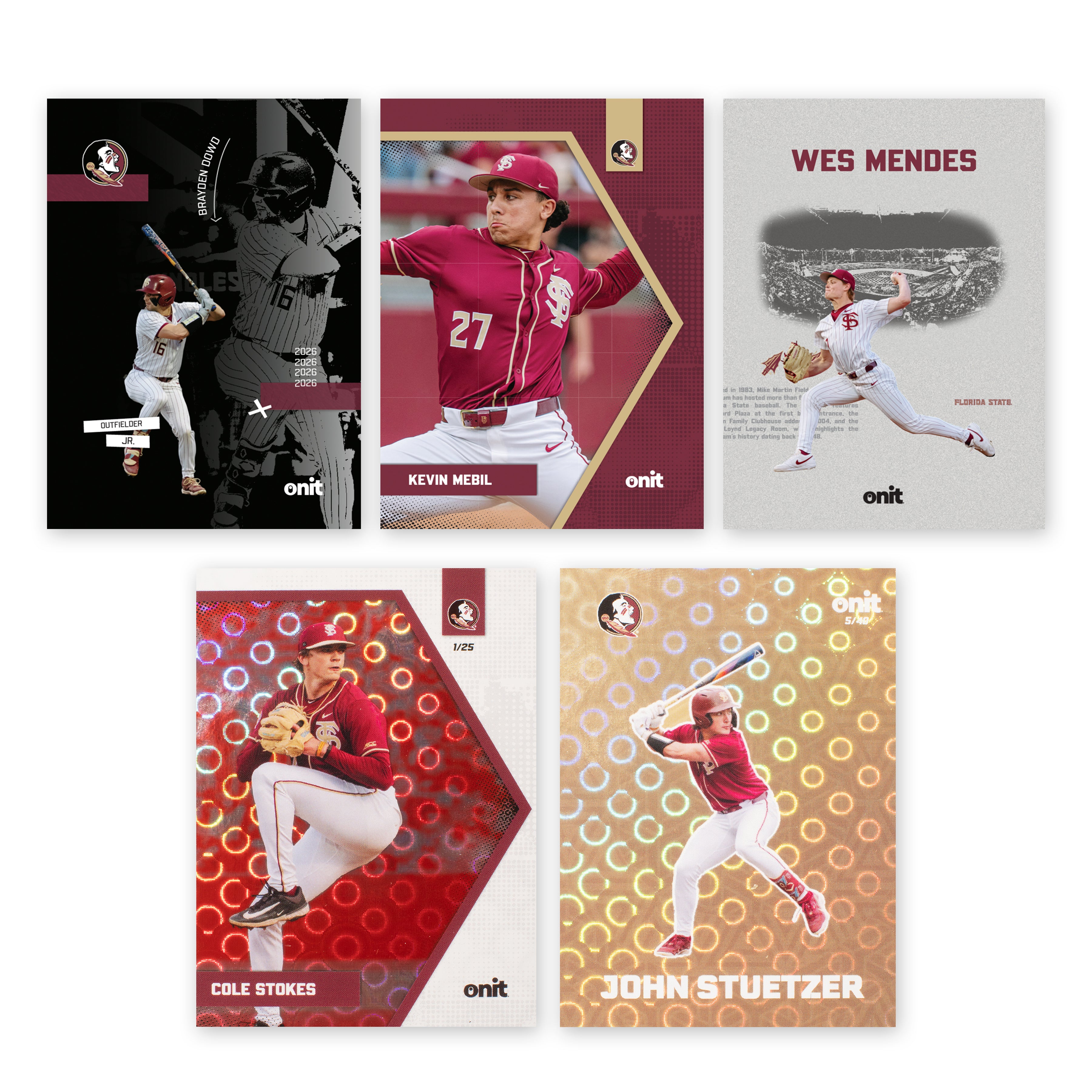 Florida State University Baseball 2026 Trading Cards