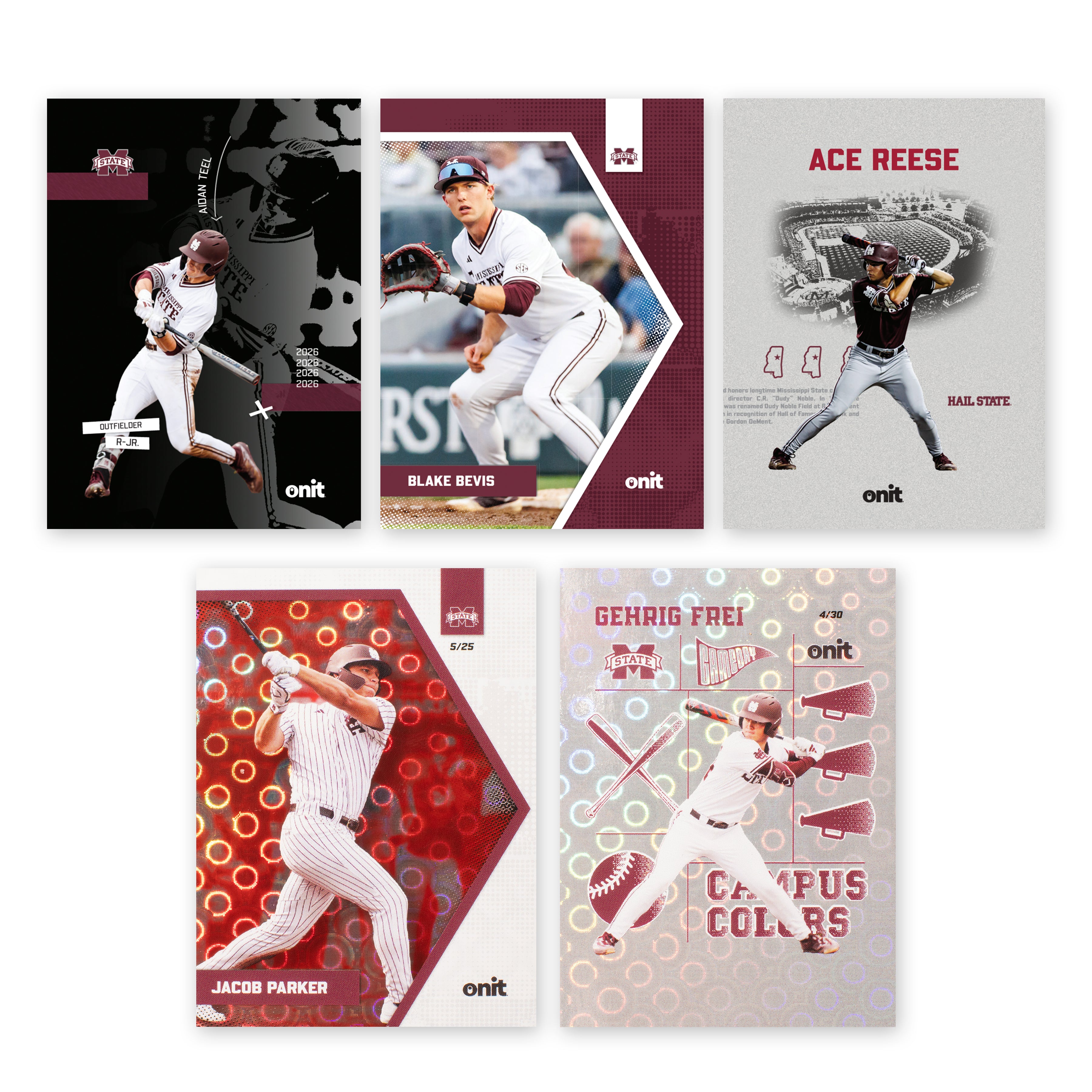 Mississippi State University Baseball 2026 Trading Cards