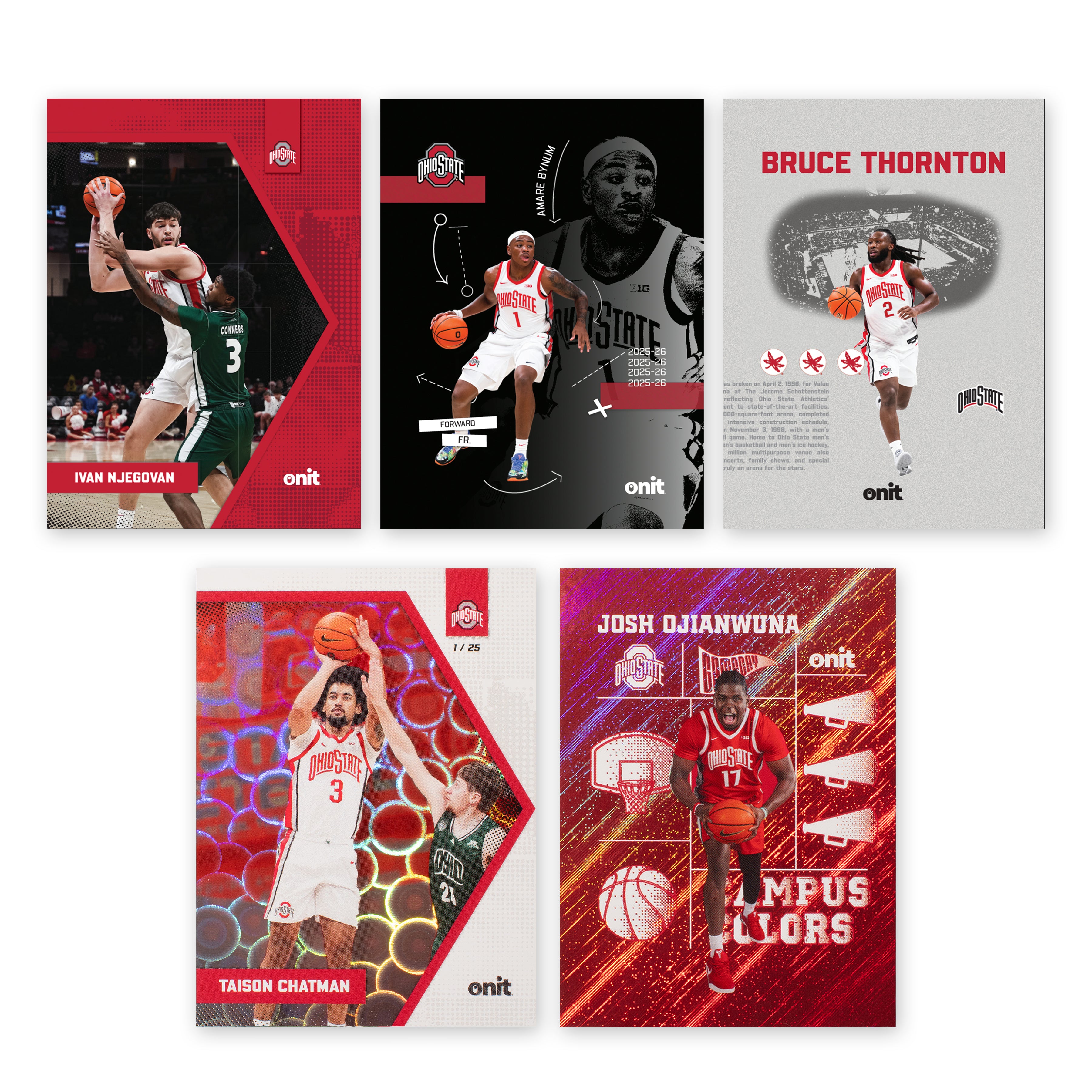 The Ohio State University Men's Basketball 2025-26 Trading Cards - Value Box