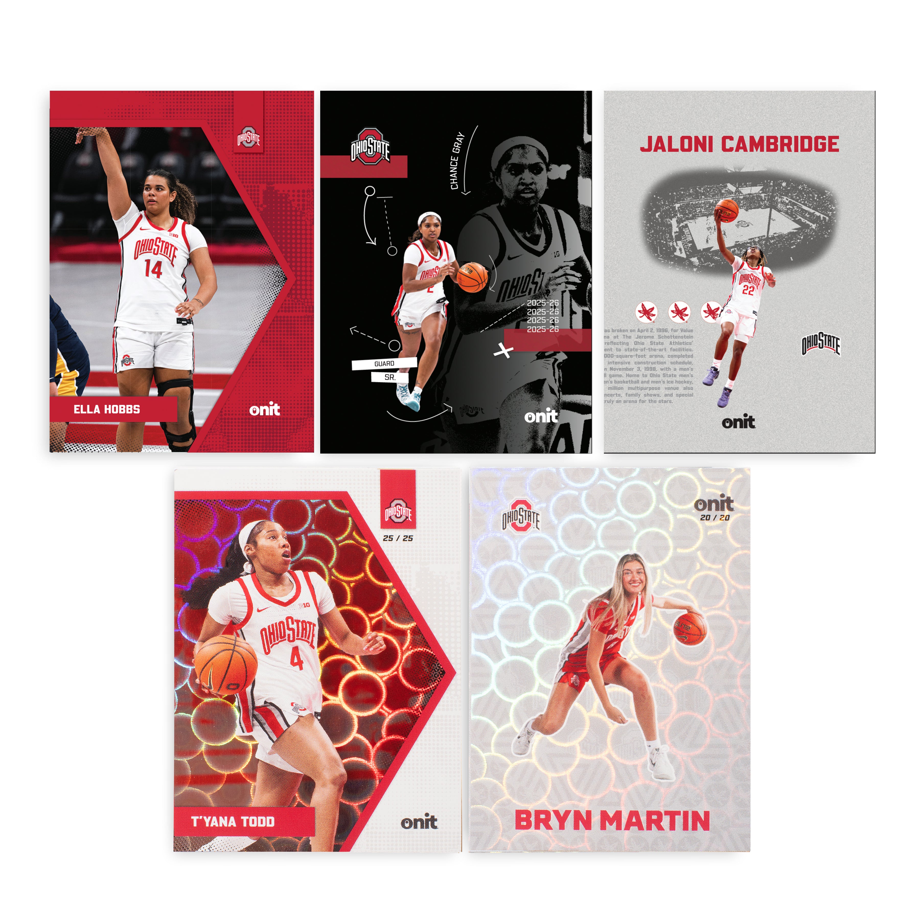 The Ohio State University Women's Basketball 2025-26 Trading Cards - Single Pack