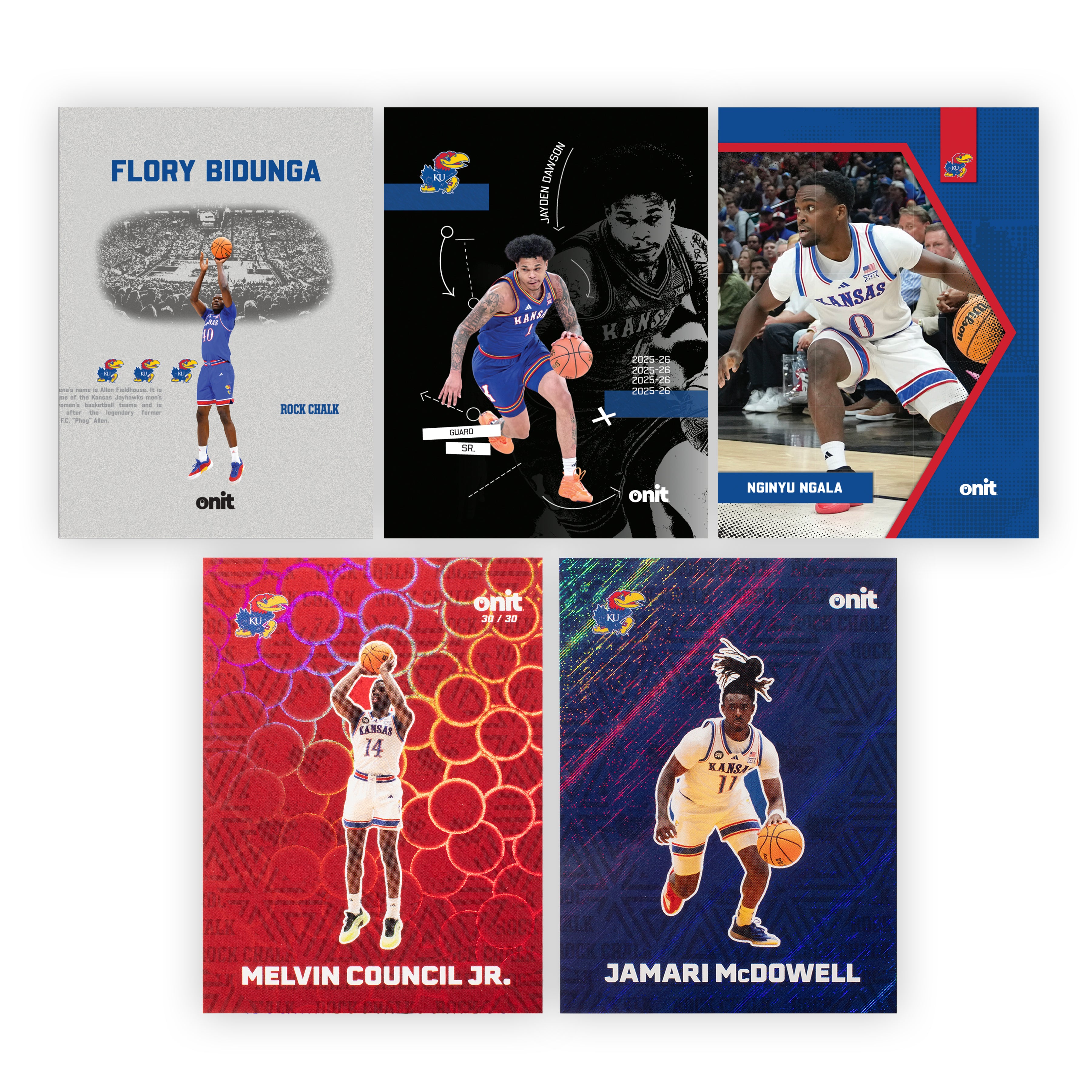 University of Kansas Men's Basketball 2025-26 Trading Cards - Single Pack