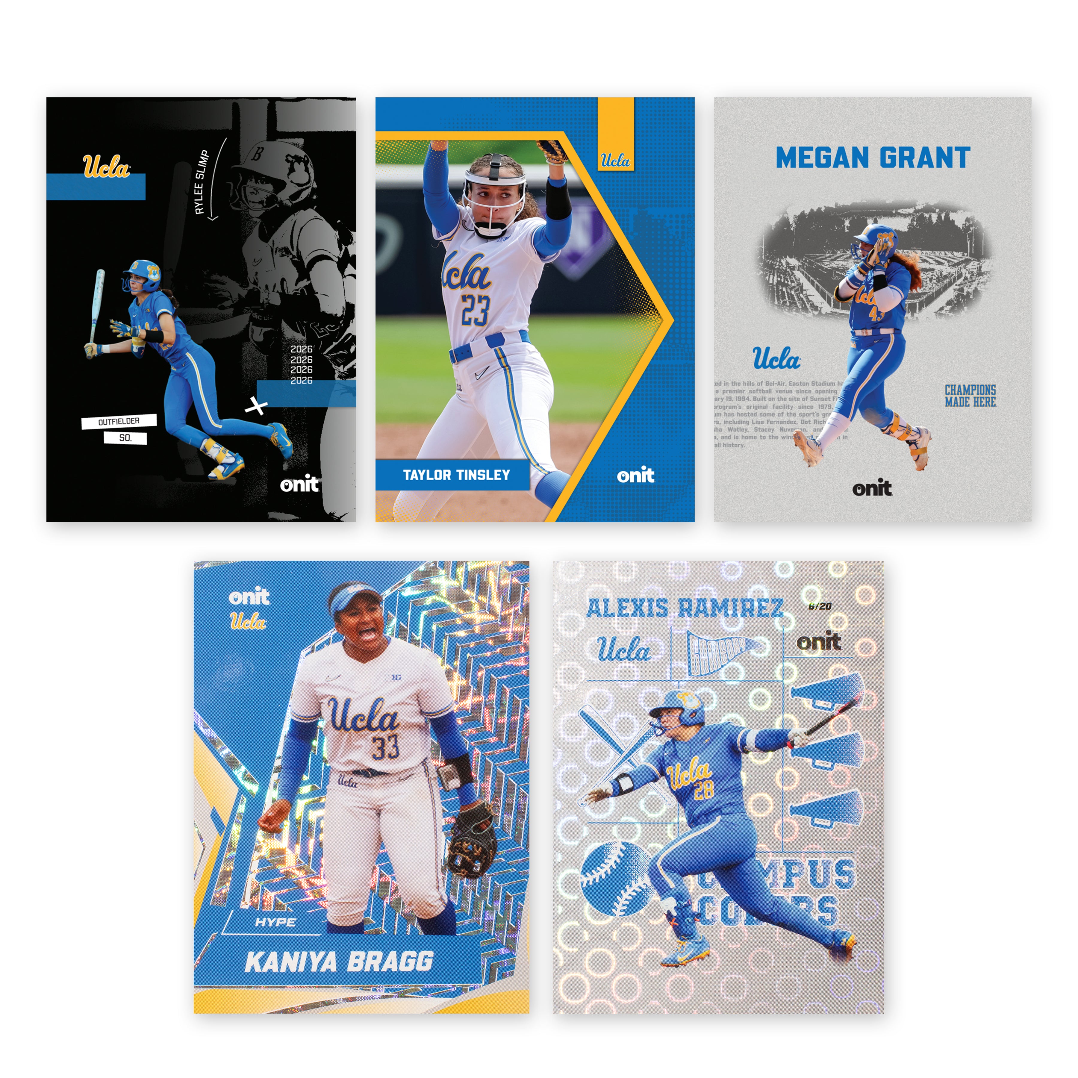 UCLA Softball 2026 Trading Cards