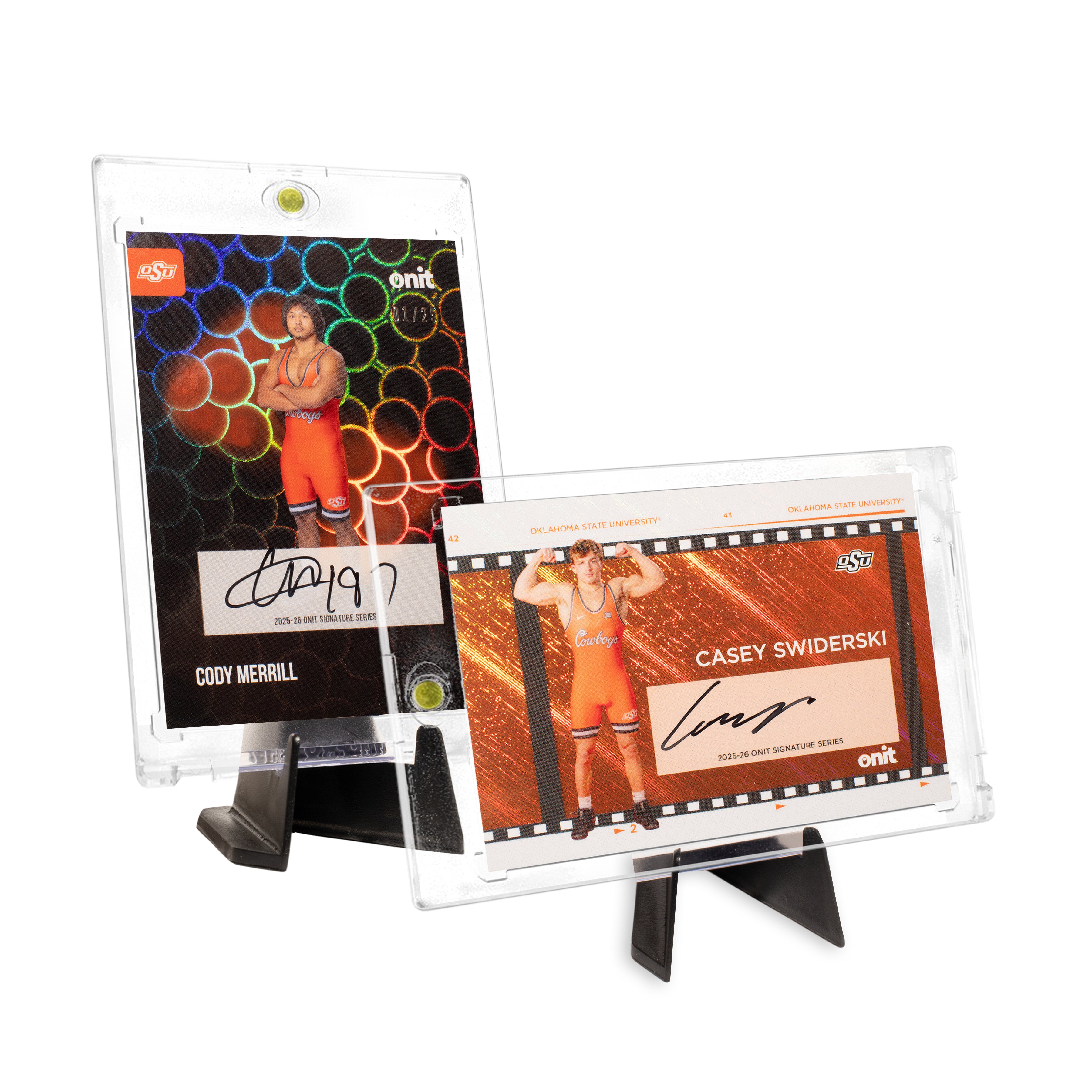 Oklahoma State University Wrestling 2025-26 Trading Cards - Platinum Box (Guaranteed Autograph)