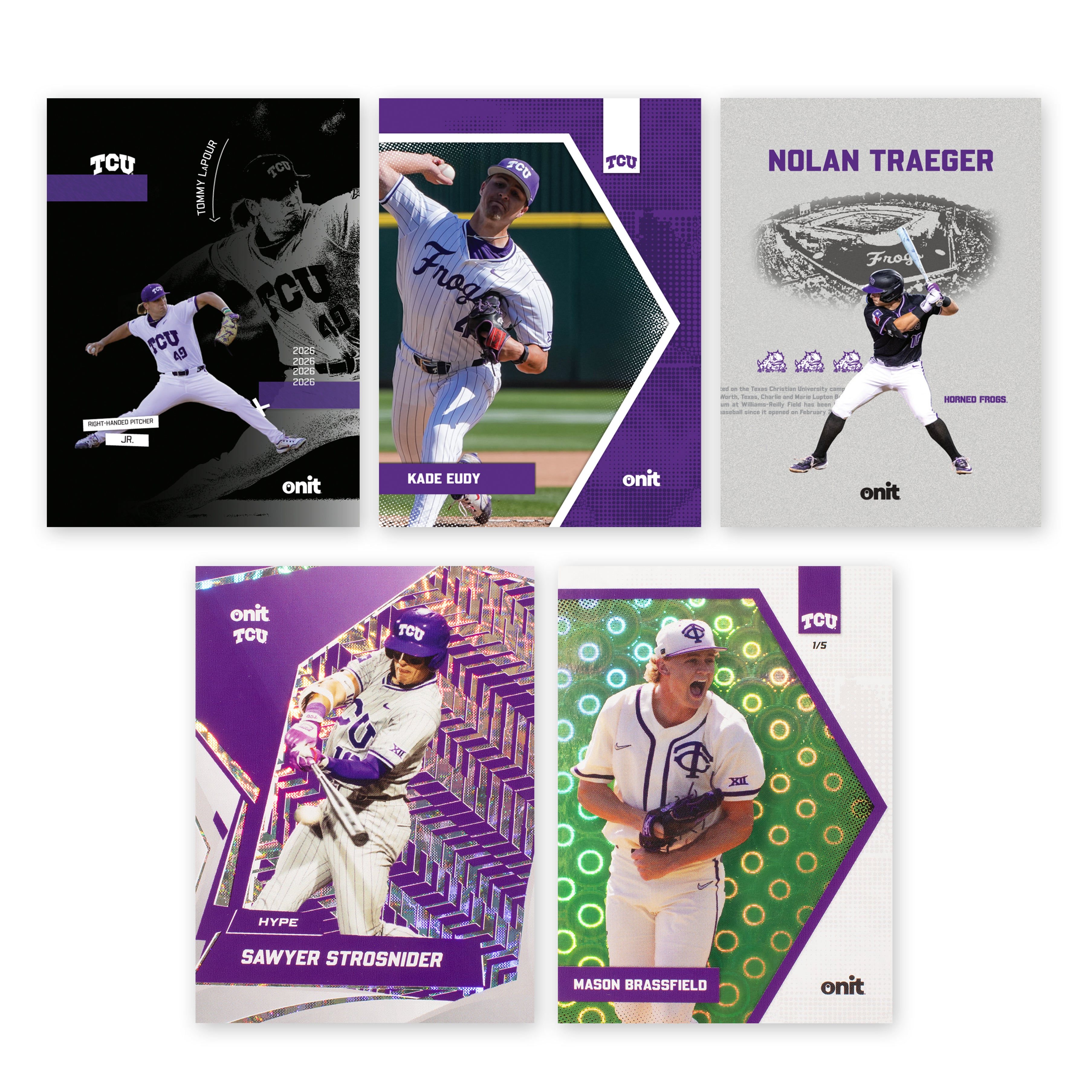 TCU Baseball 2026 Trading Cards