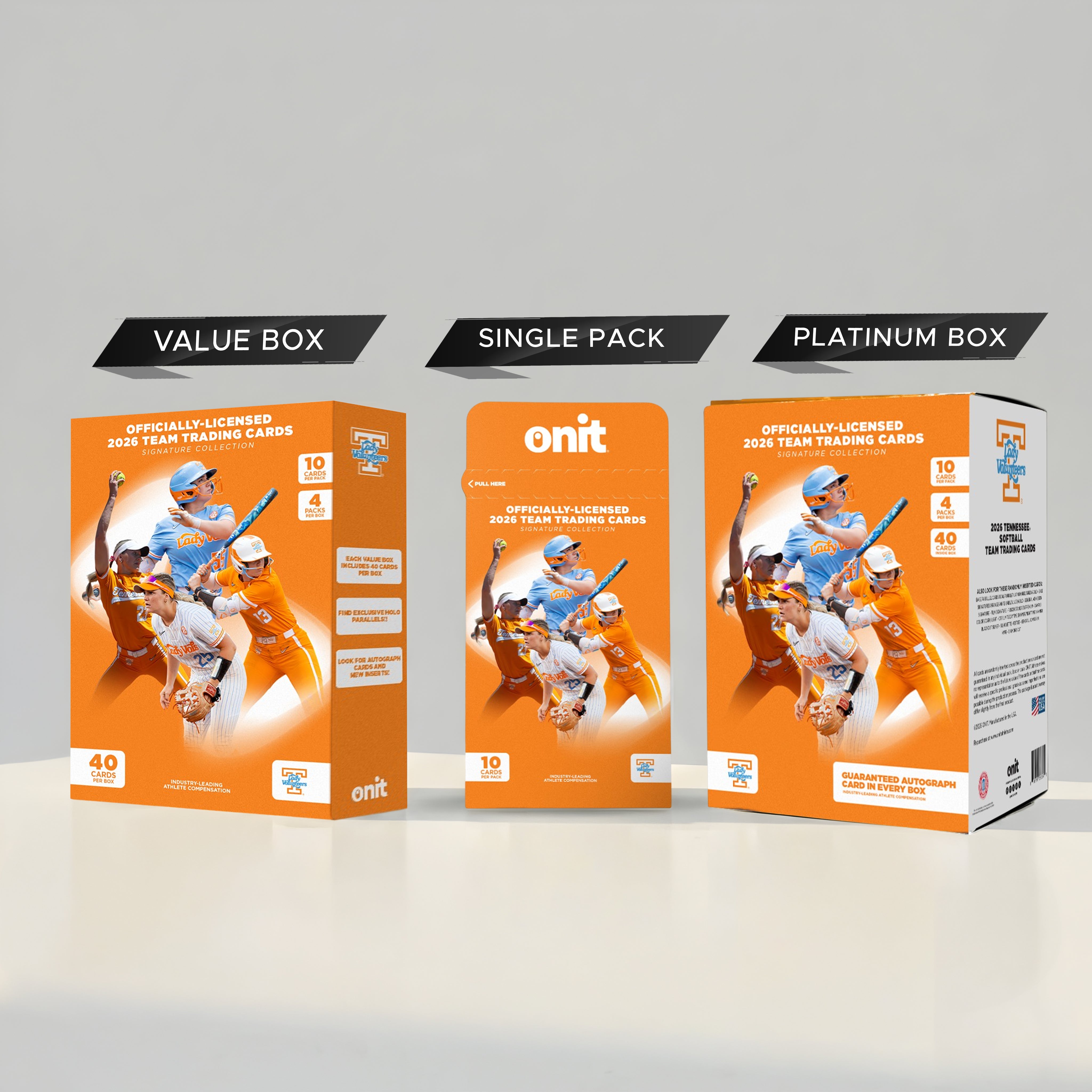 University of Tennessee Softball 2026 Trading Cards