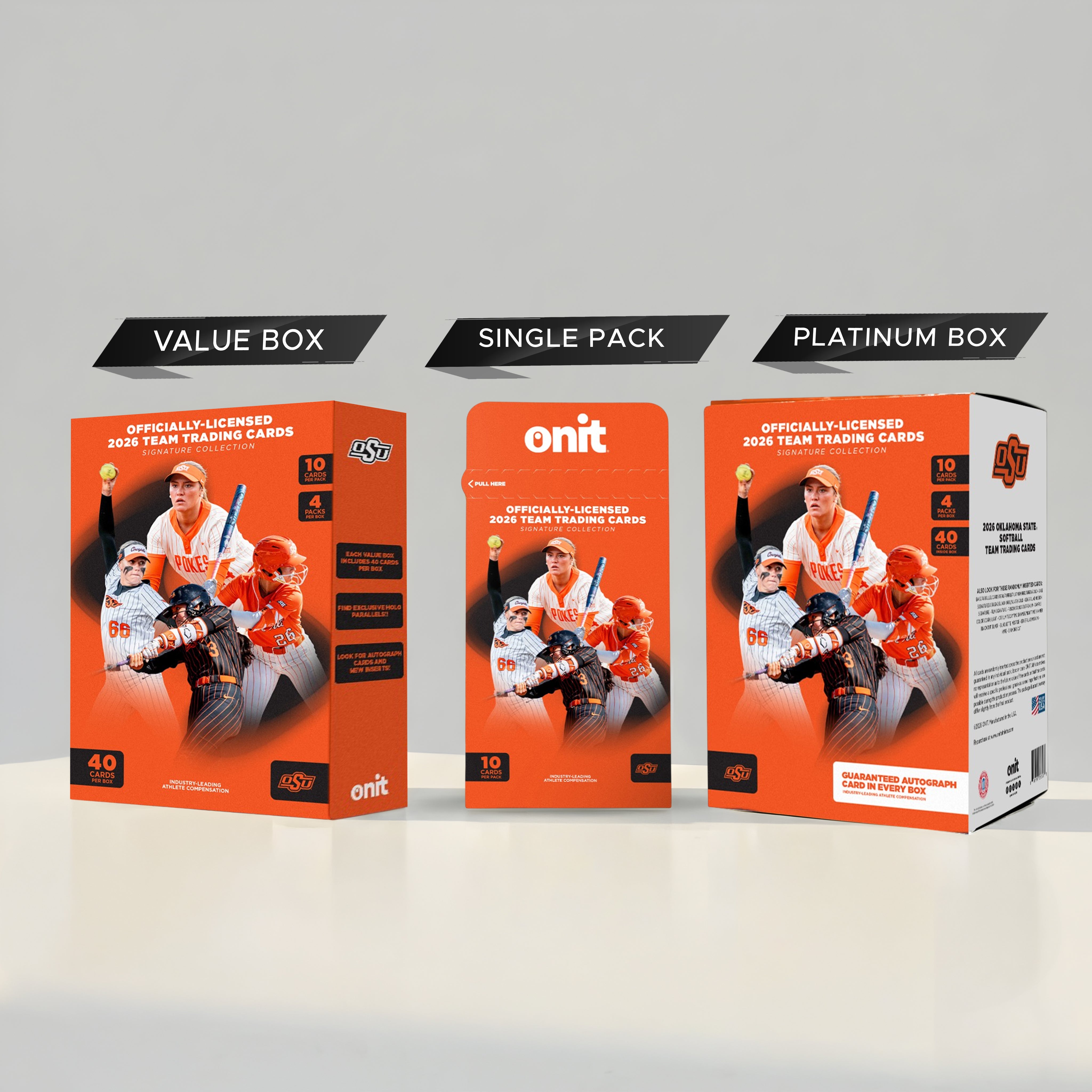 Oklahoma State University Softball 2026 Trading Cards