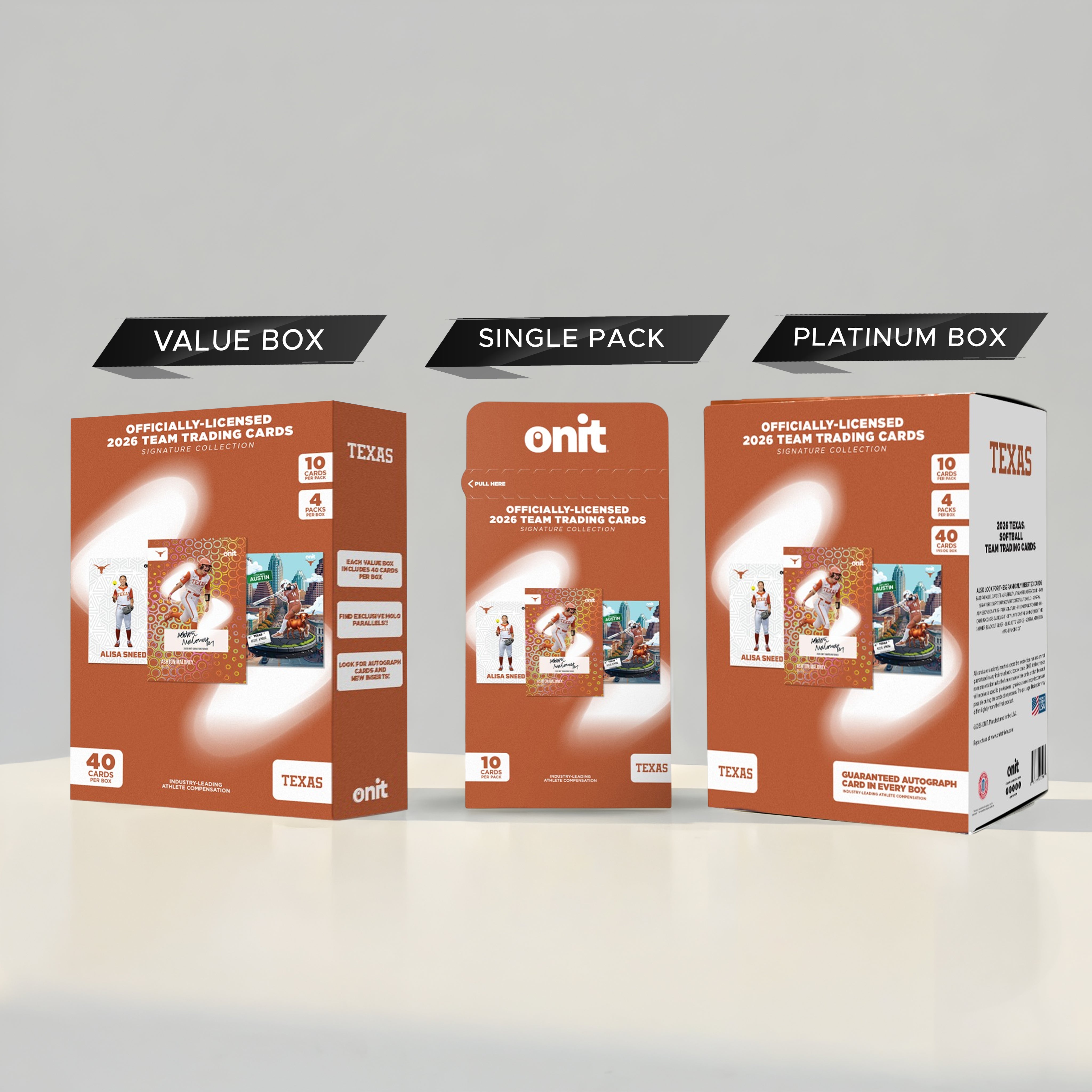 University of Texas Softball 2026 Trading Card