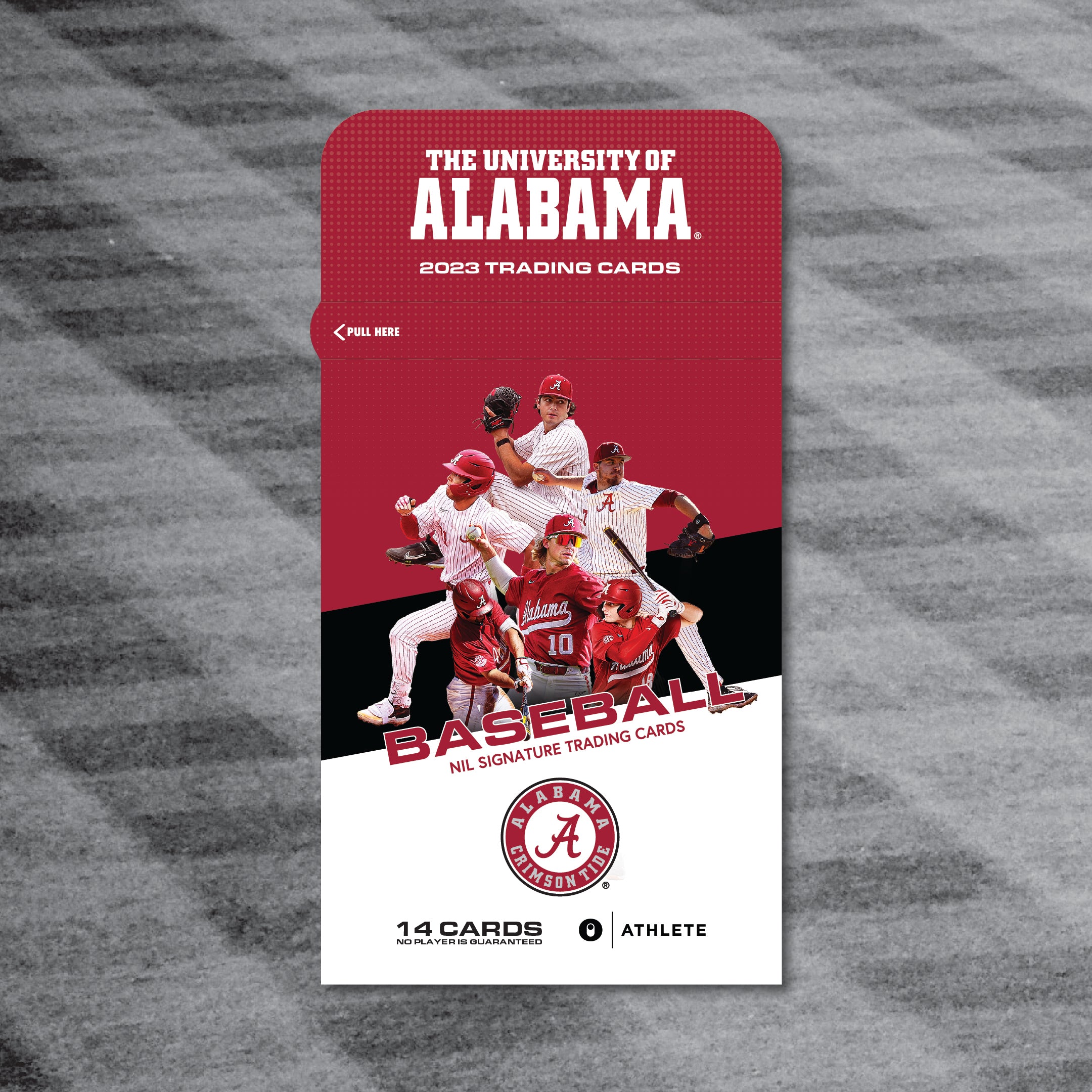 University of Alabama NIL Baseball - 2023 Signature Trading Cards - Single Pack