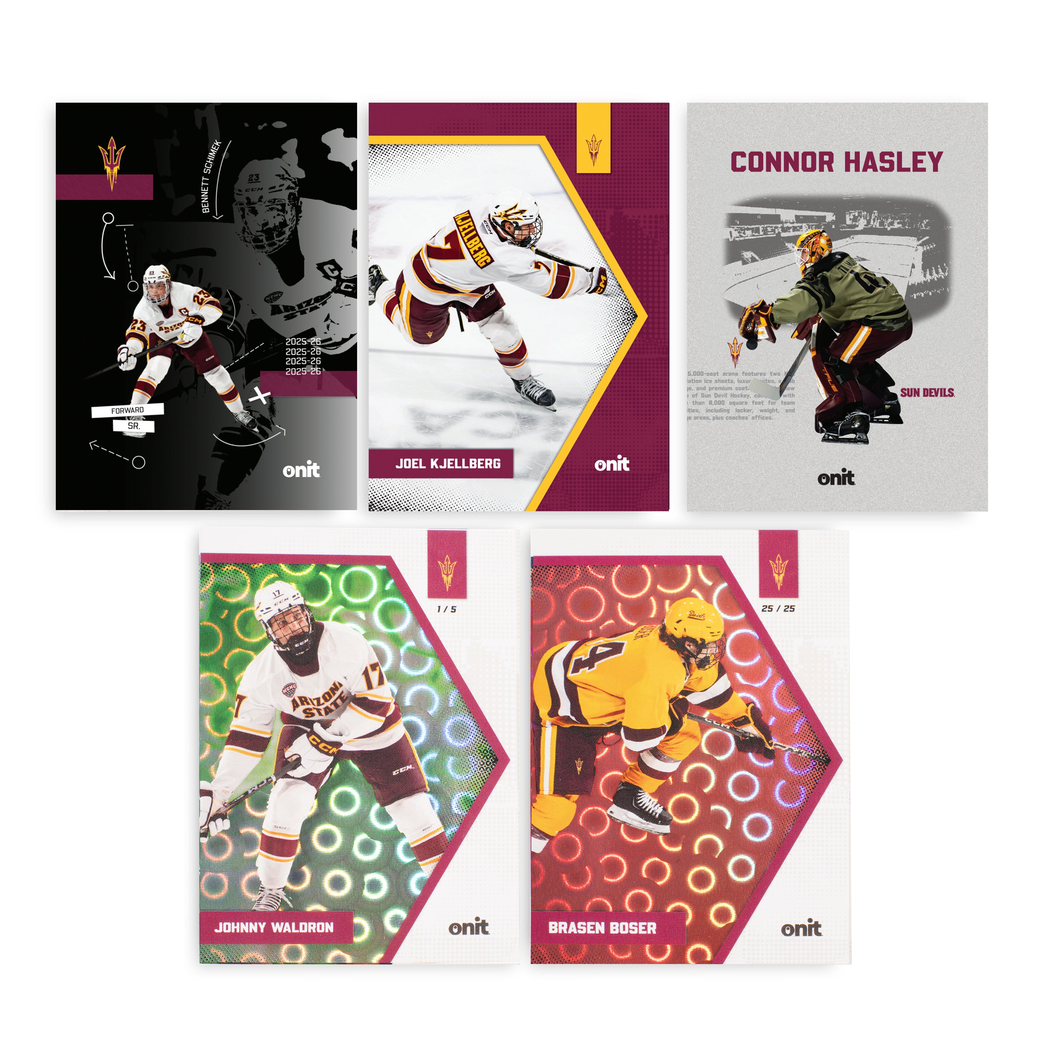 Arizona State University Men's Hockey 2025-26 Trading Cards - Single Pack