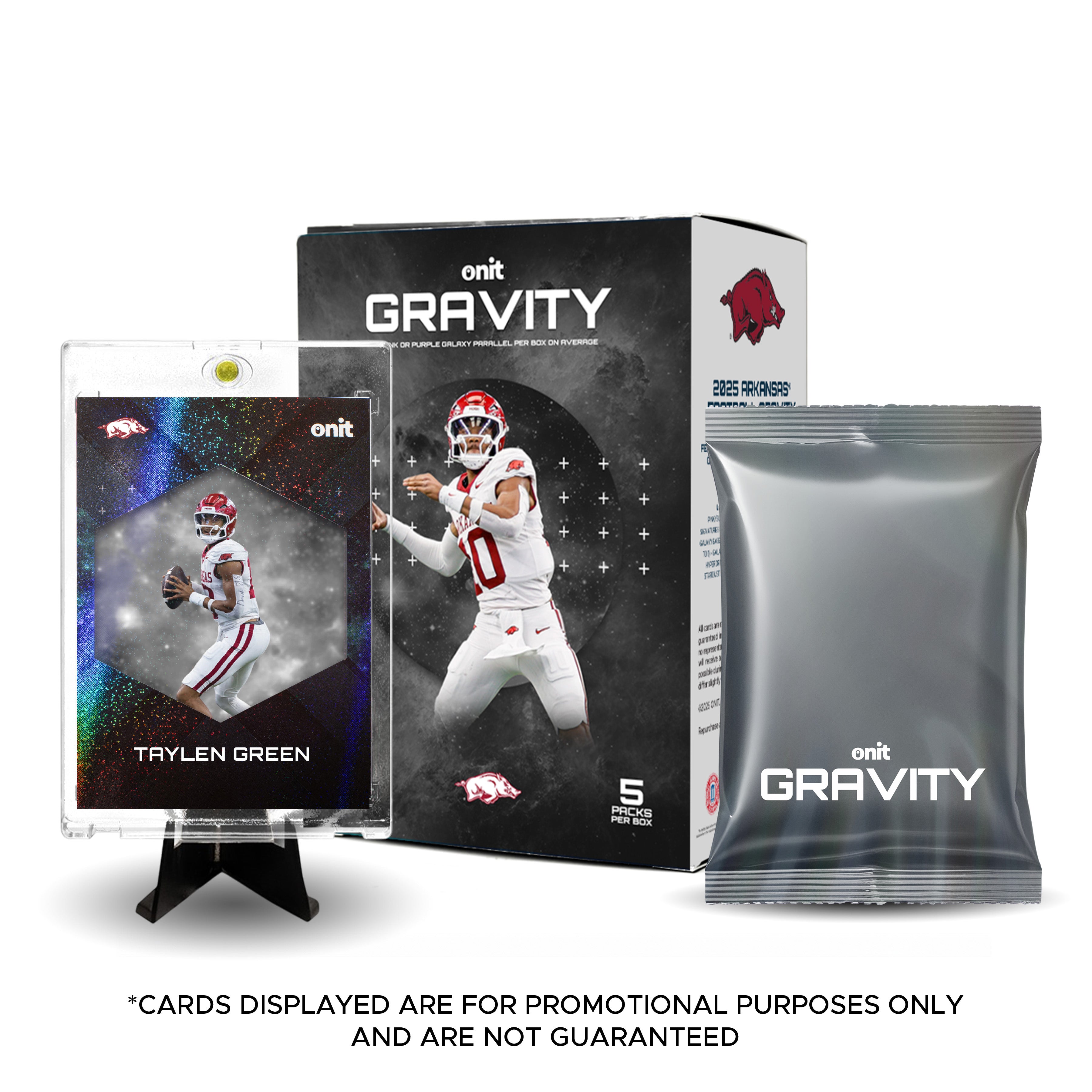 University of Arkansas Football 2025 ONIT Gravity Blaster Box