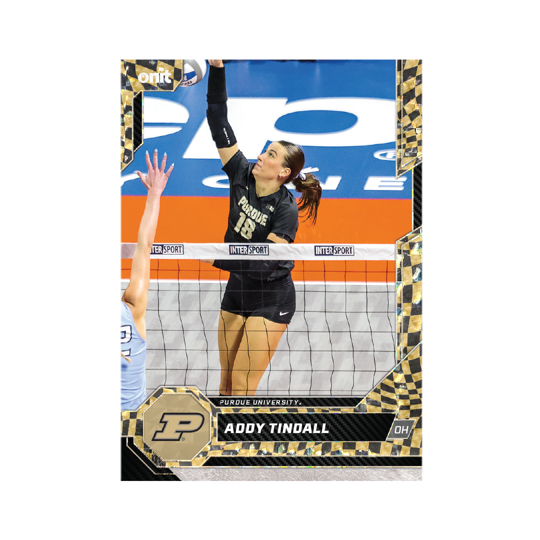 Purdue University Volleyball 2026 Team Trading Cards