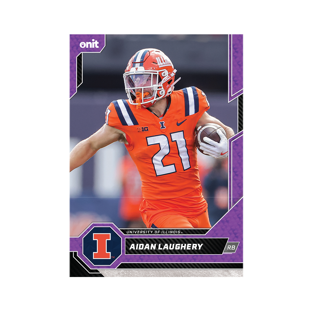 University of Illinois Football 2026 Team Trading Cards