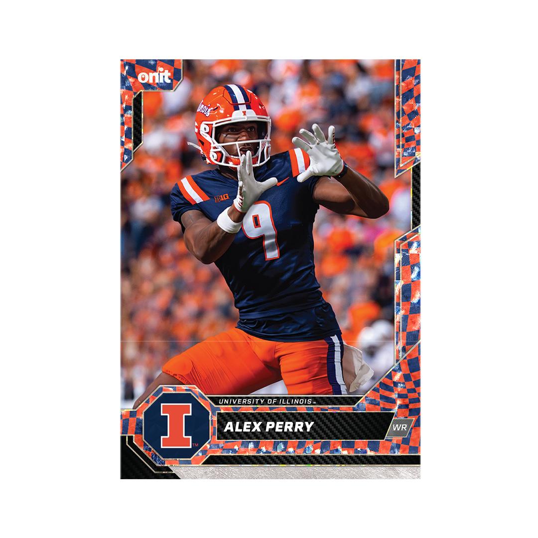 University of Illinois Football 2026 Team Trading Cards