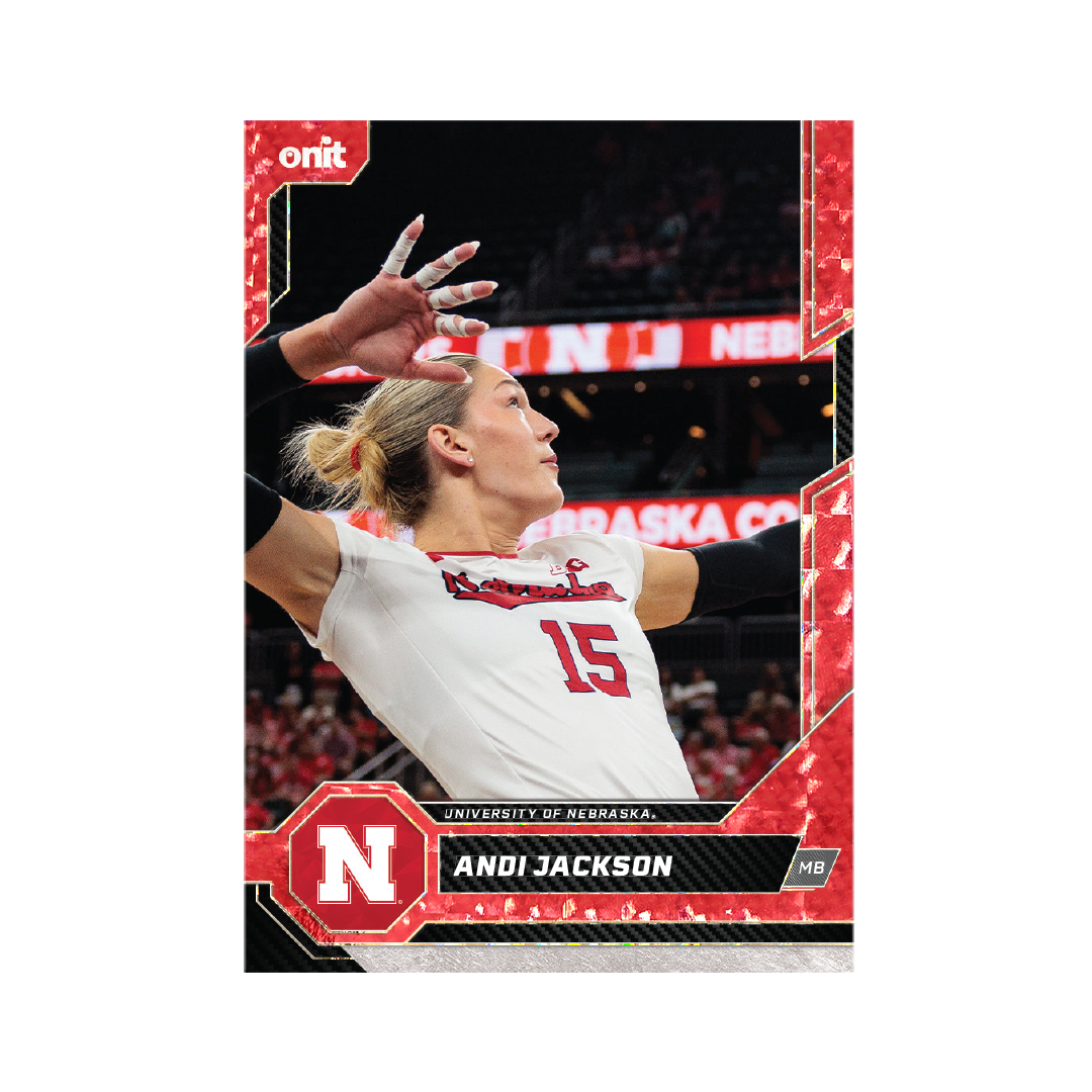 University of Nebraska Volleyball 2026 Team Trading Cards
