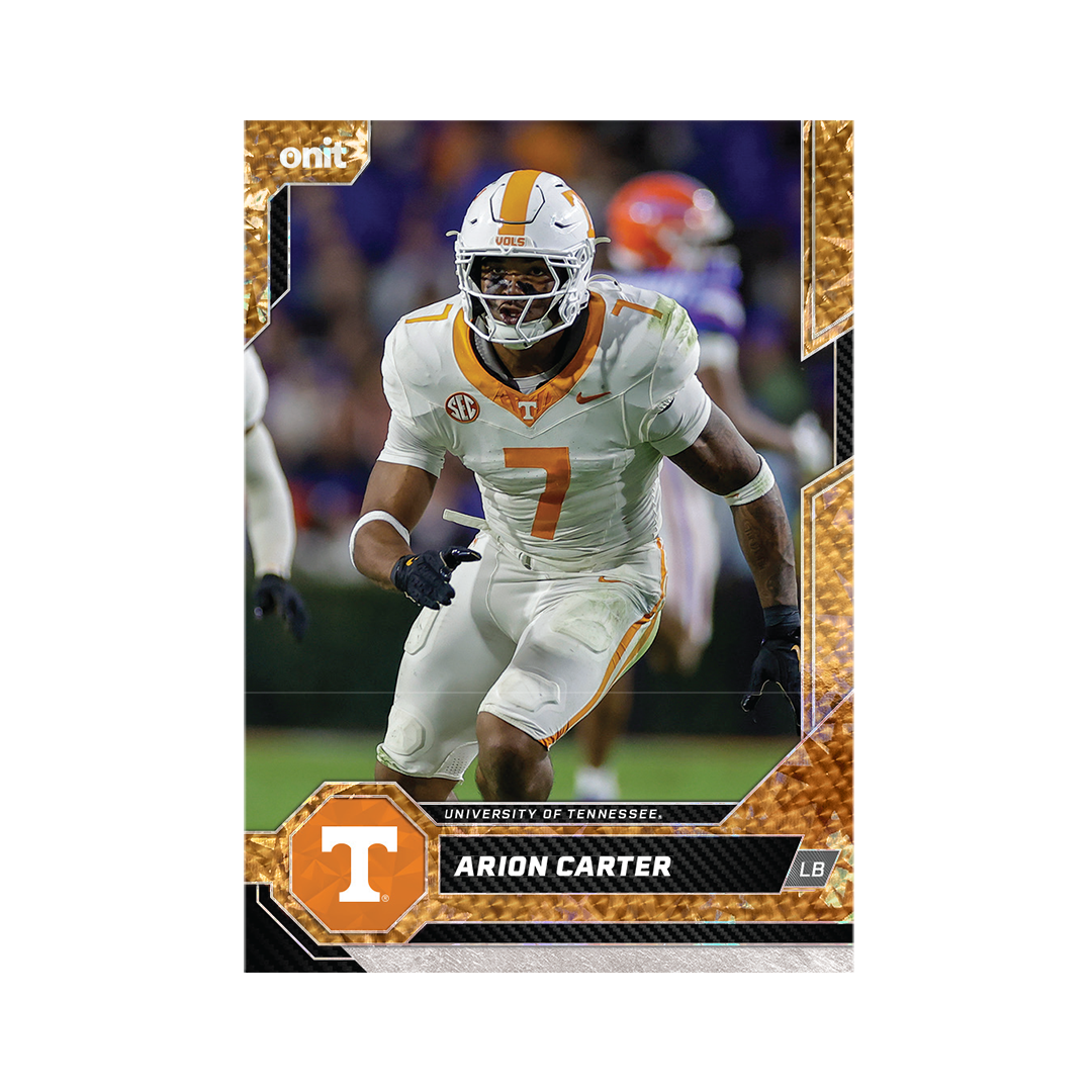 University of Tennessee Football 2026 Team Trading Cards