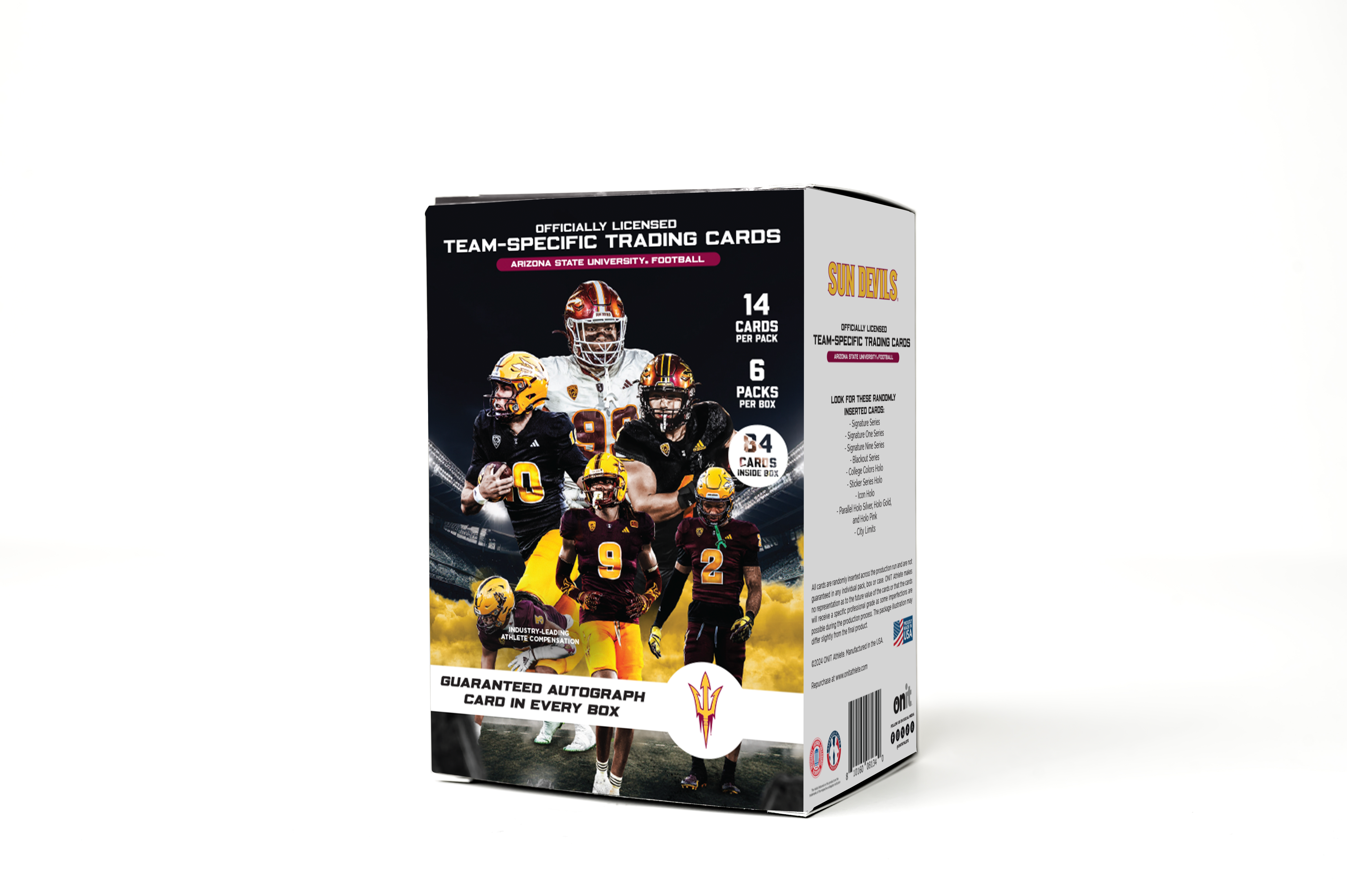 Arizona State University® 2024 Football - Platinum Box with Guaranteed Autograph