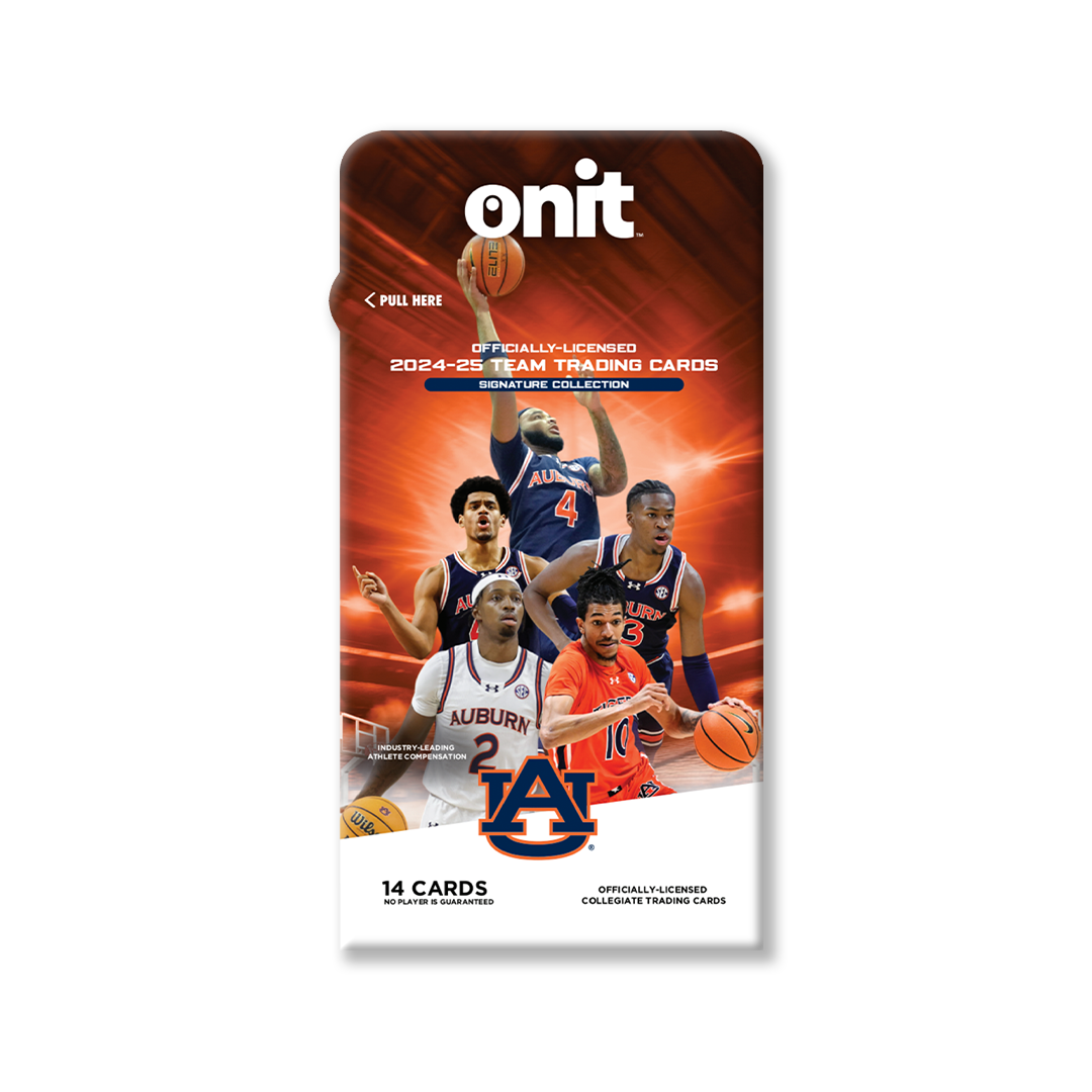 Auburn University® 2024-2025 Men's Basketball Trading Cards - Single Pack