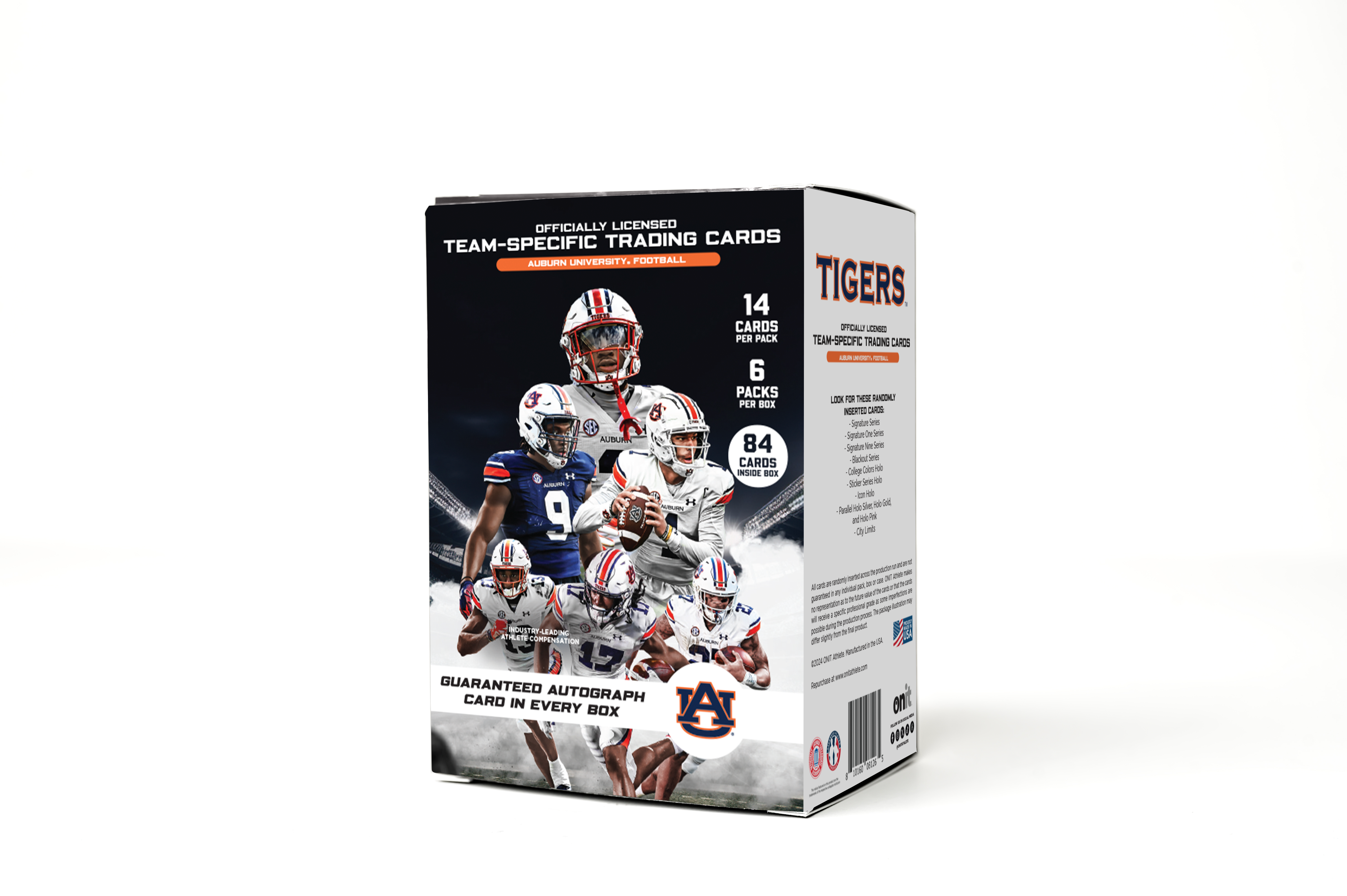 Auburn University® 2024 Football - Platinum Box with Guaranteed Autograph