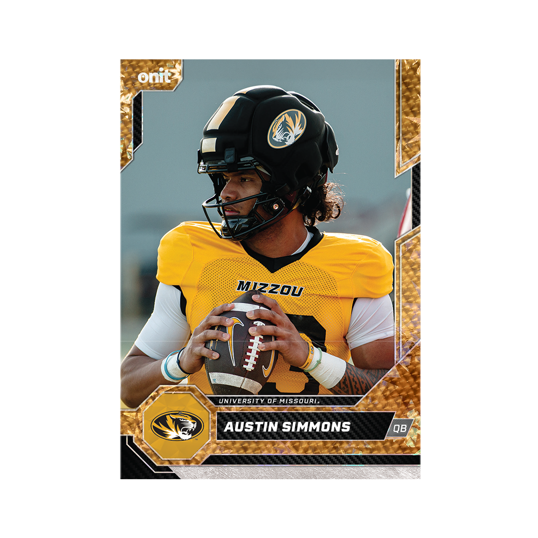 University of Missouri Football 2026 Team Trading Cards