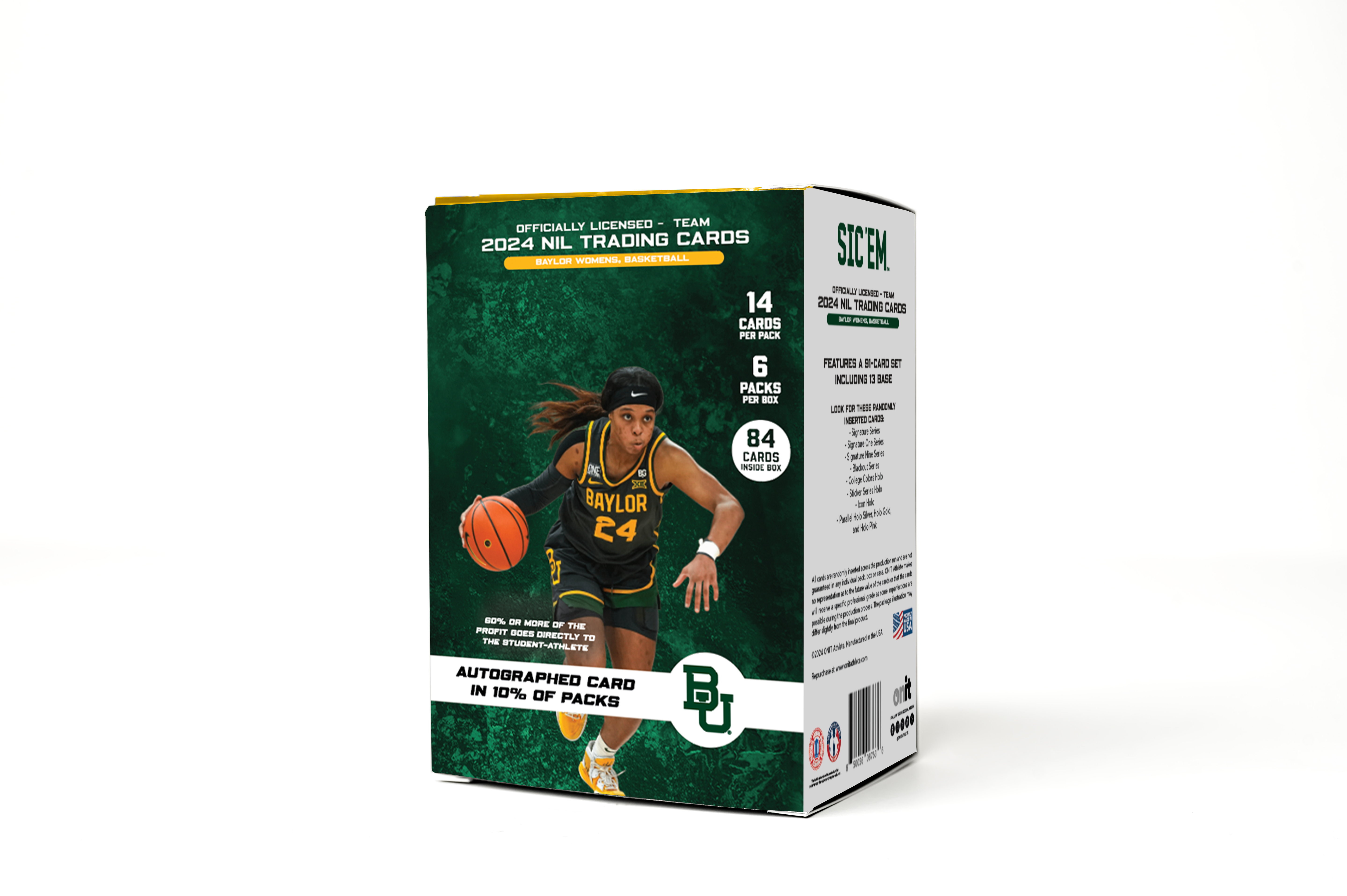 Baylor University® Platinum Box - NIL Women's Basketball 2023-24 Trading Cards - GUARANTEED AUTOGRAPH