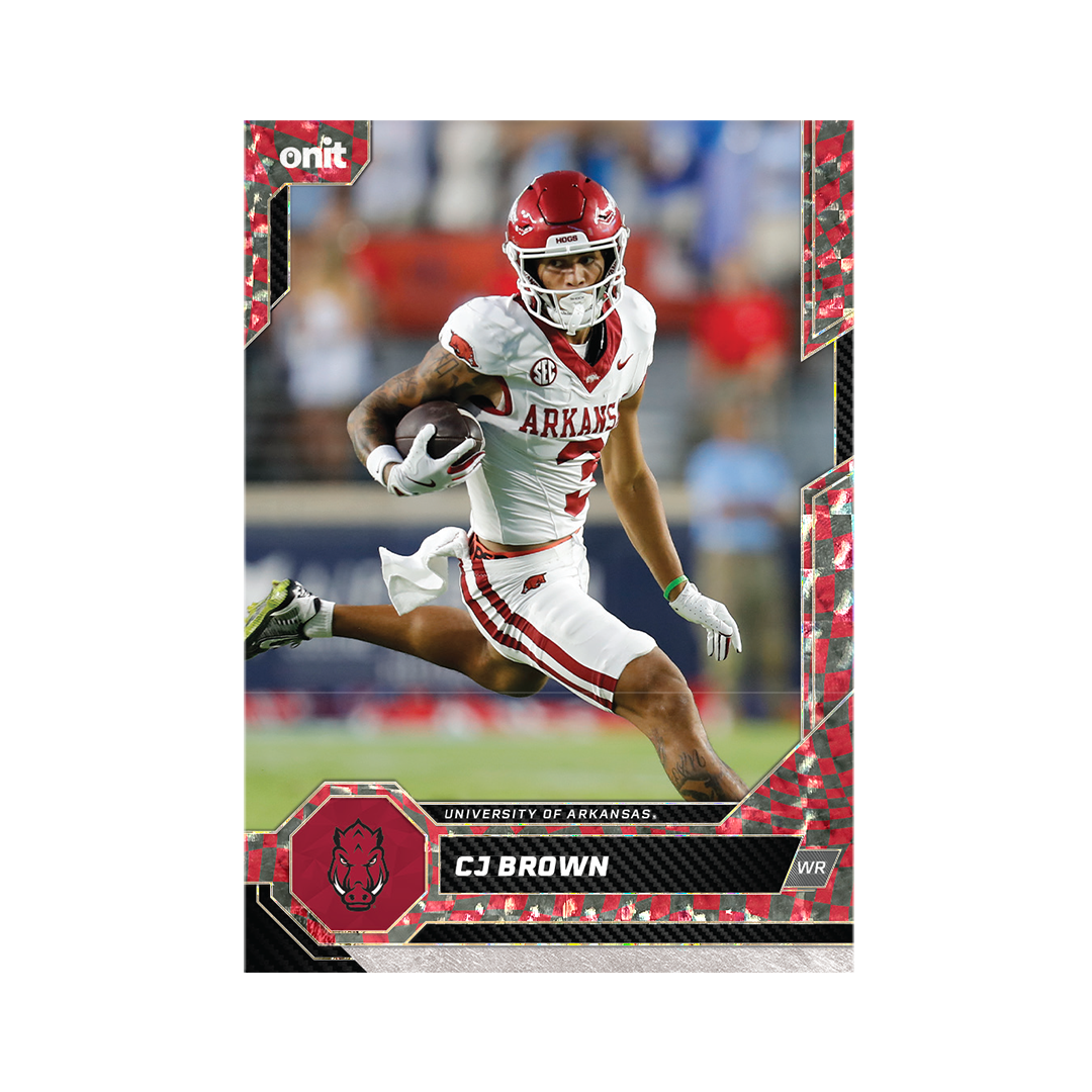 University of Arkansas Football 2026 Team Trading Cards