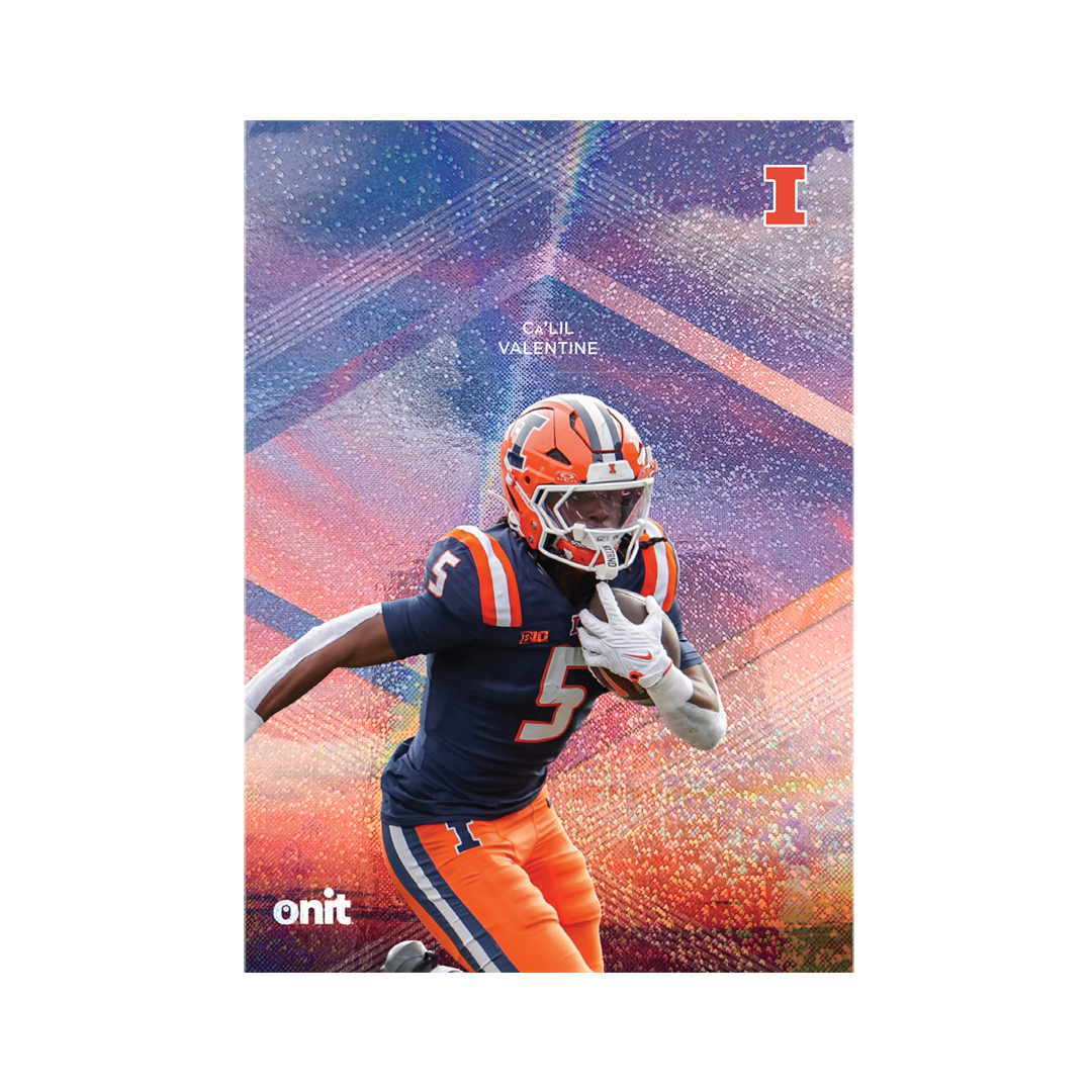 University of Illinois Football 2026 Team Trading Cards