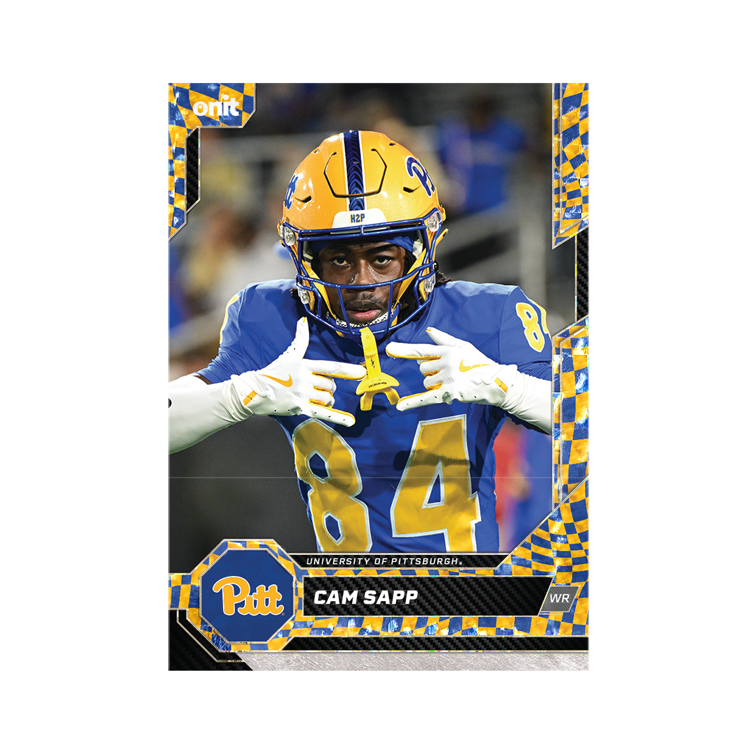University of Pittsburgh Football 2026 Team Trading Cards