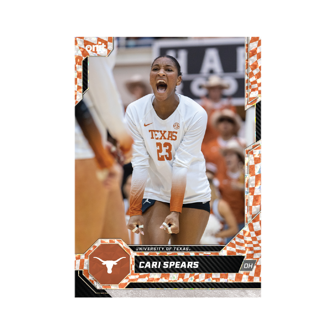 University of Texas Volleyball 2026 Team Trading Cards