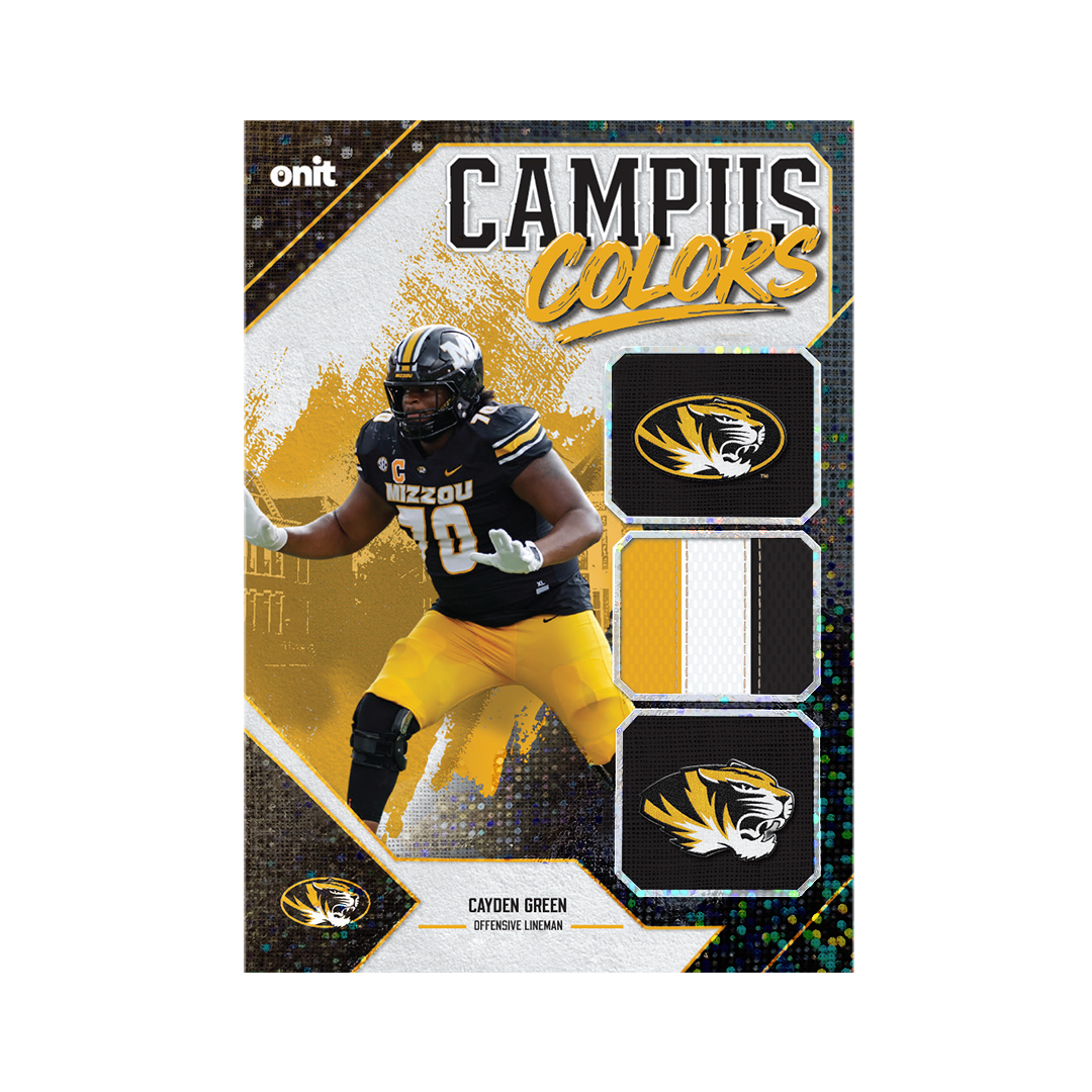 University of Missouri Football 2026 Team Trading Cards